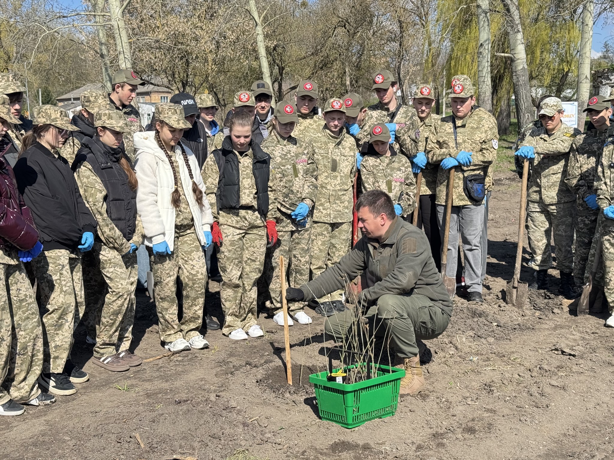 У Кам’янці посадили 300 дубів