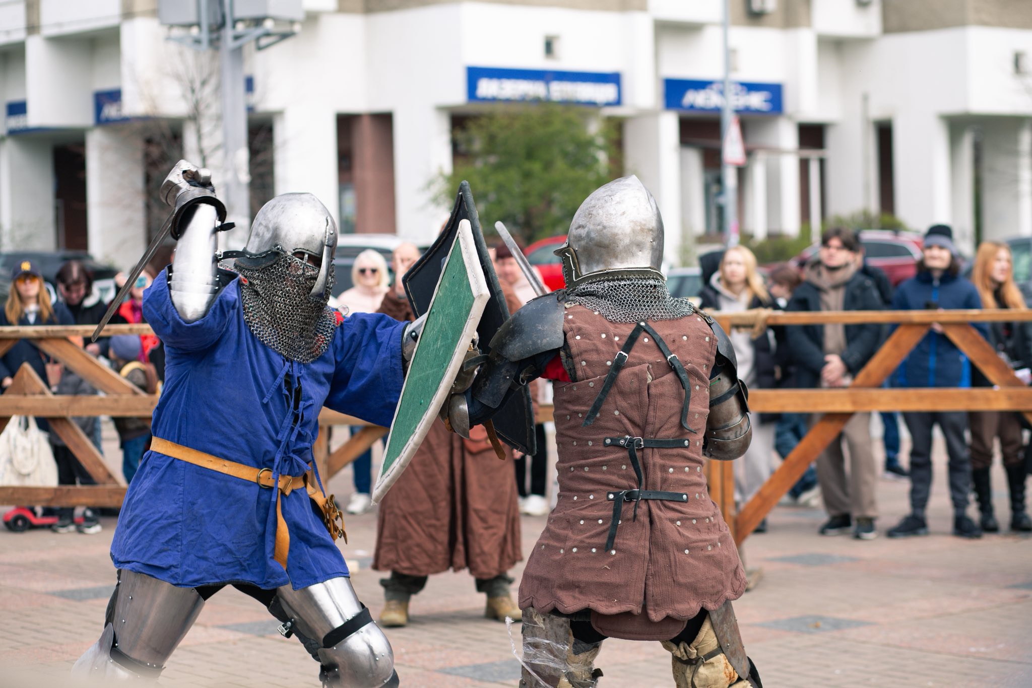 У Києві влаштують лицарські поєдинки та навчальні спаринги