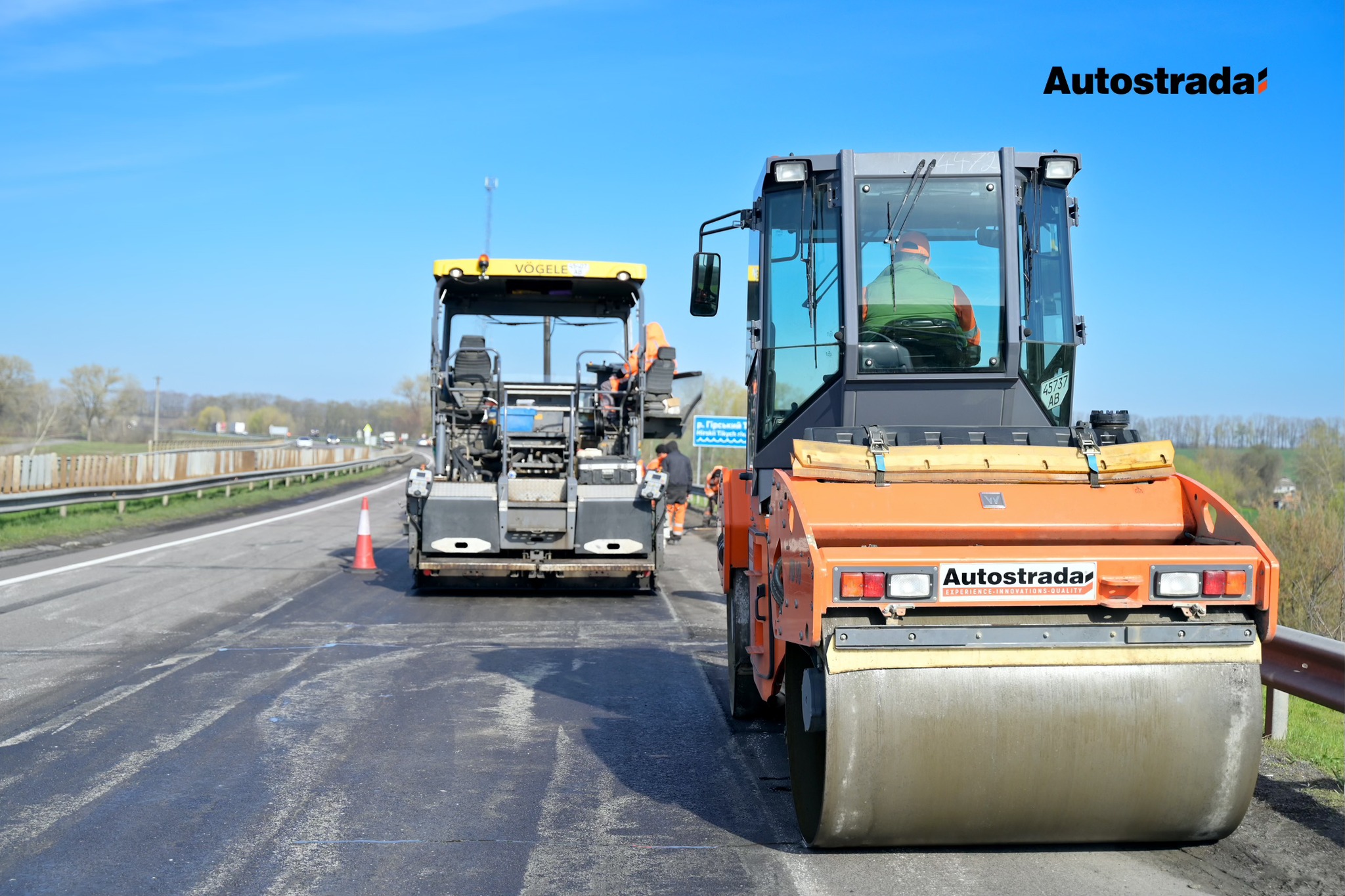 У Черкаській області завершують ремонт траси М-05 Київ – Одеса. Фото - фото 5