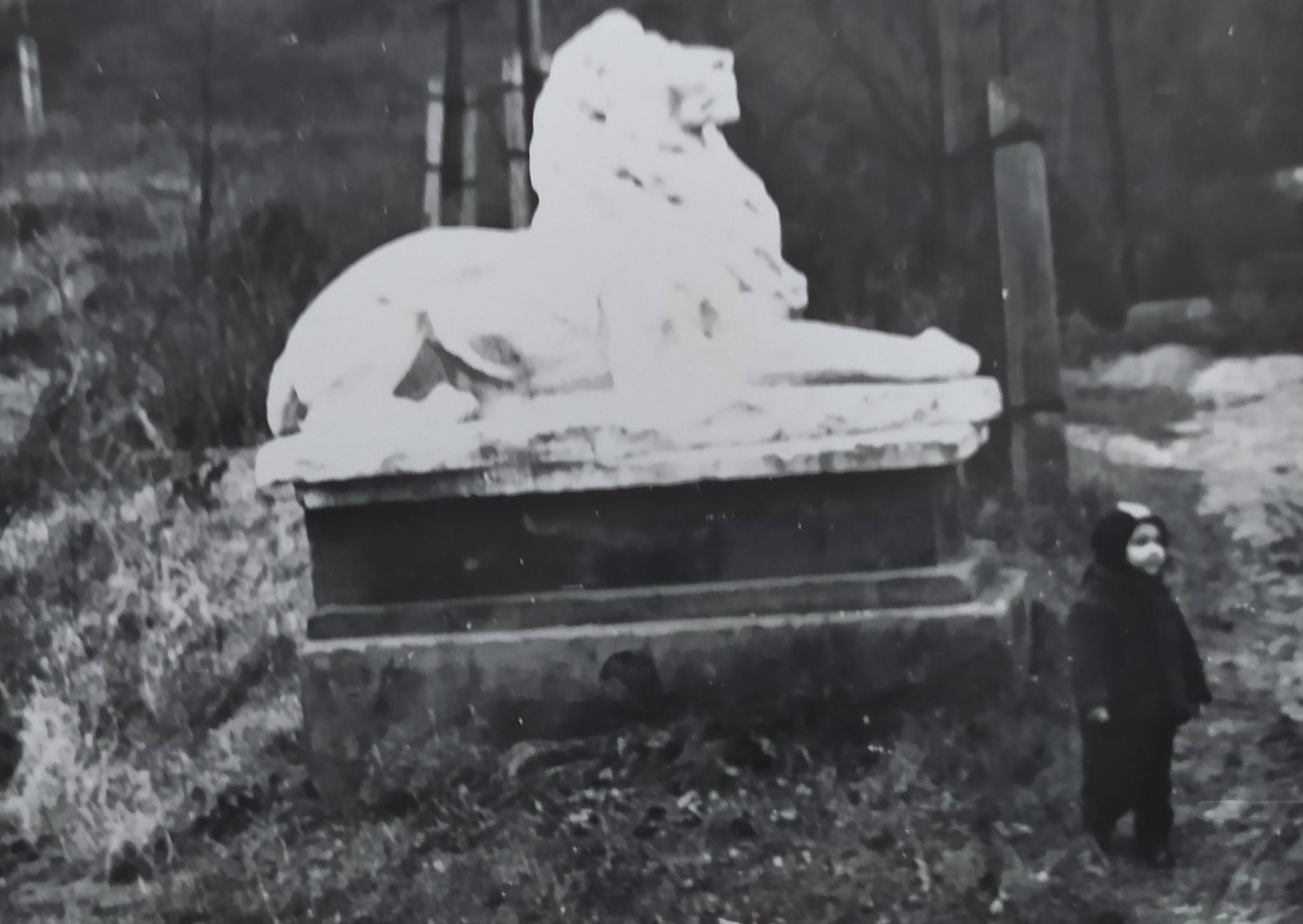 Голову скульптури лева дістали з річки на території заповідника у Черкаській області - фото 2