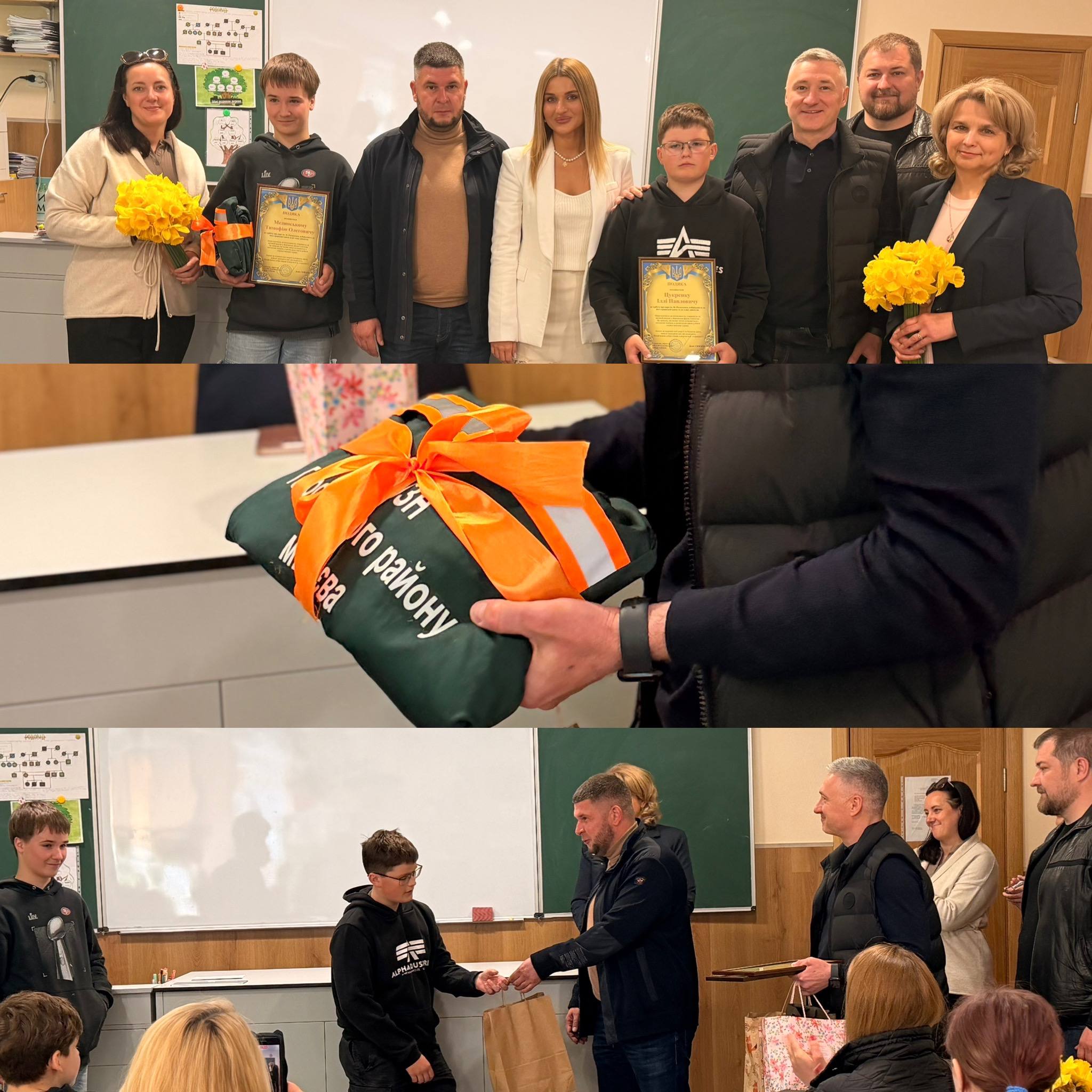 Двох хлопчиків, які розчищали річку в столичному парку, знайшли та відзначили