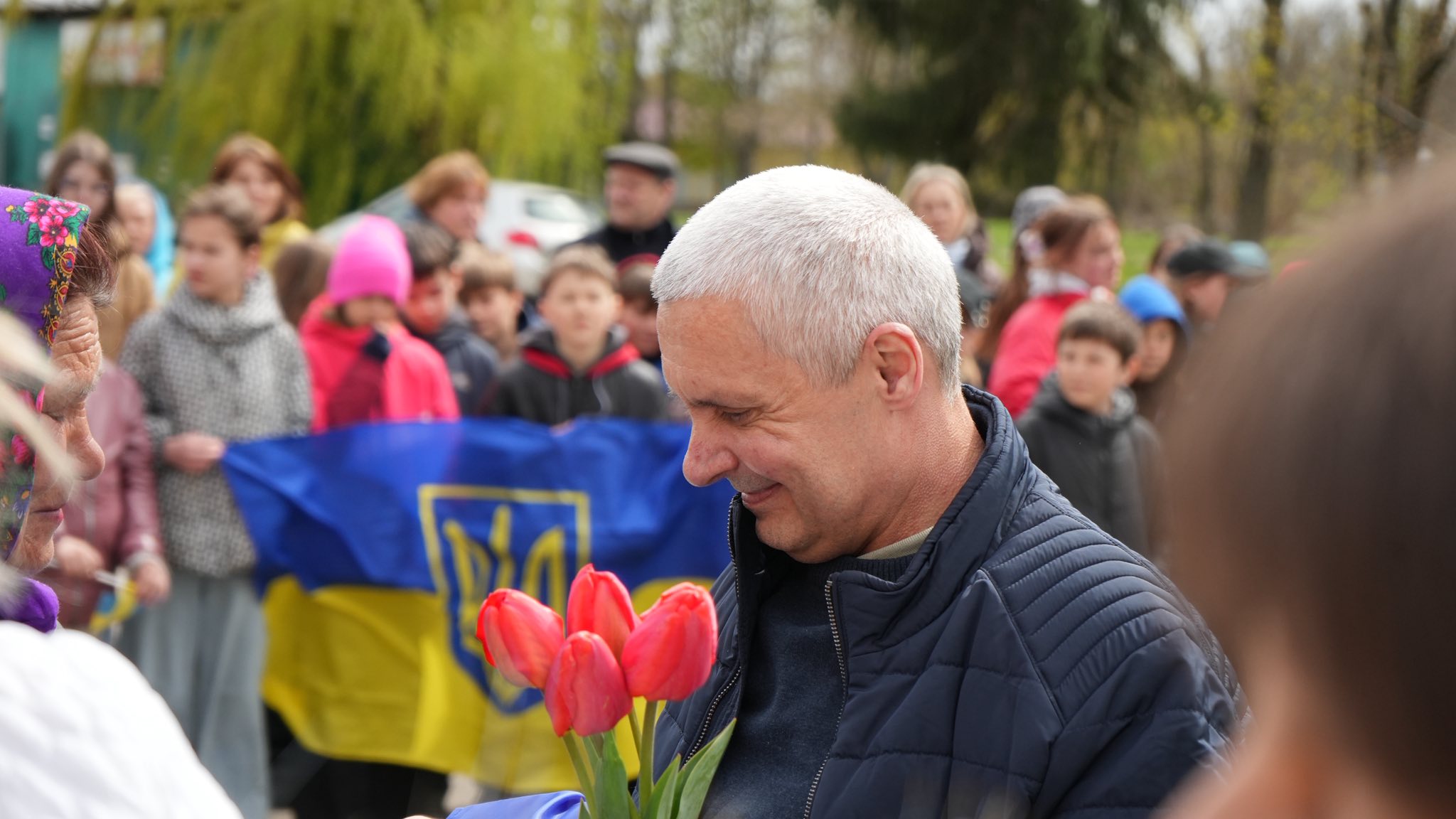 На Київщині зустріли військового, який повернувся з російського полону - фото 10