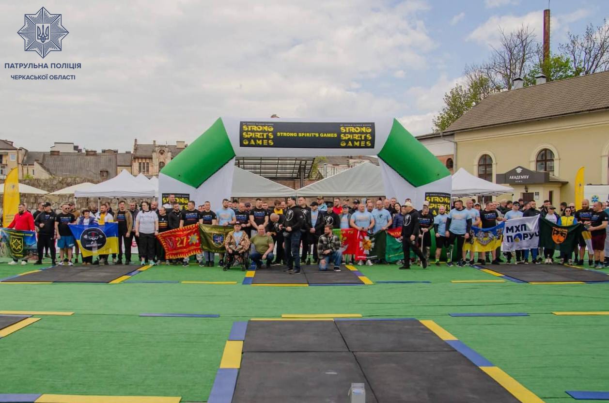 Патрульна з Черкас посіла третє місце у жимі штанги лежачи