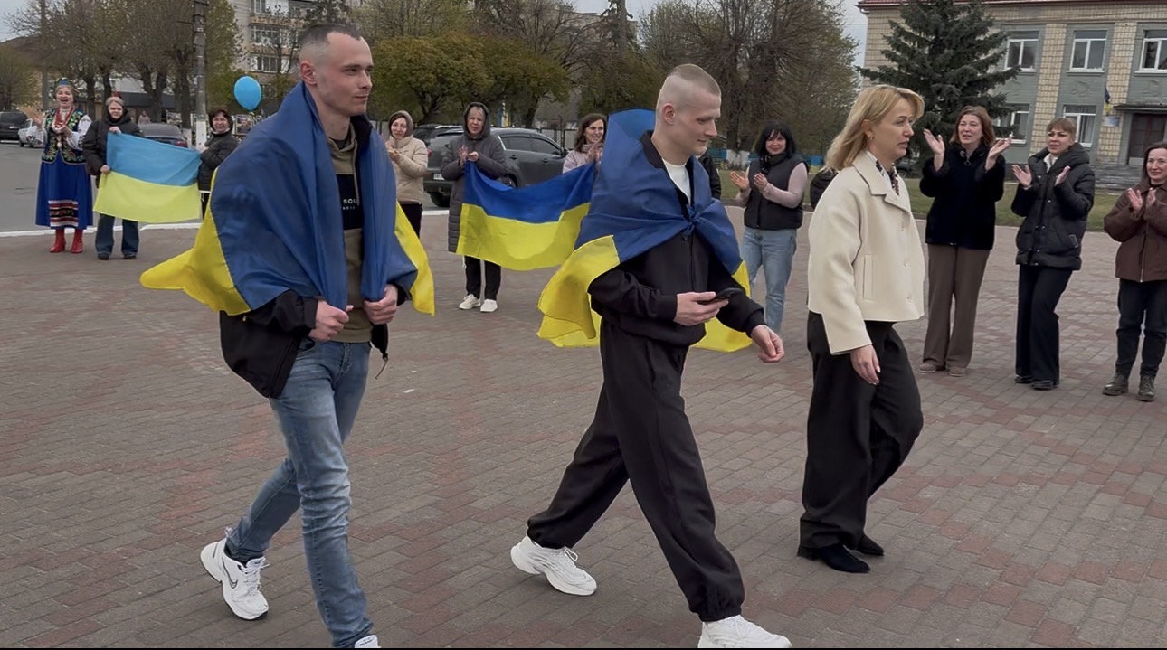 На Вишгородщину повернулися двоє цивільних, які перебували в російському полоні