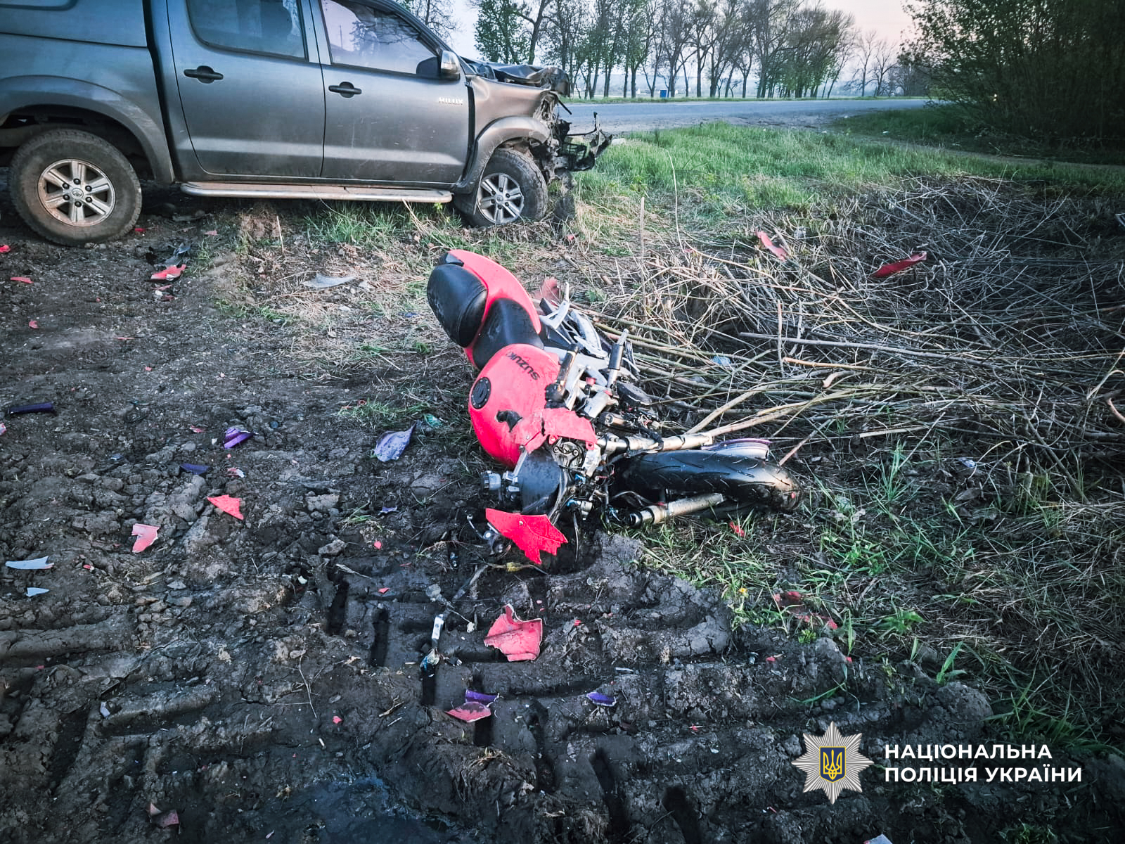 Обганяв з правої сторони – смертельна ДТП з мотоциклом сталася біля Умані
