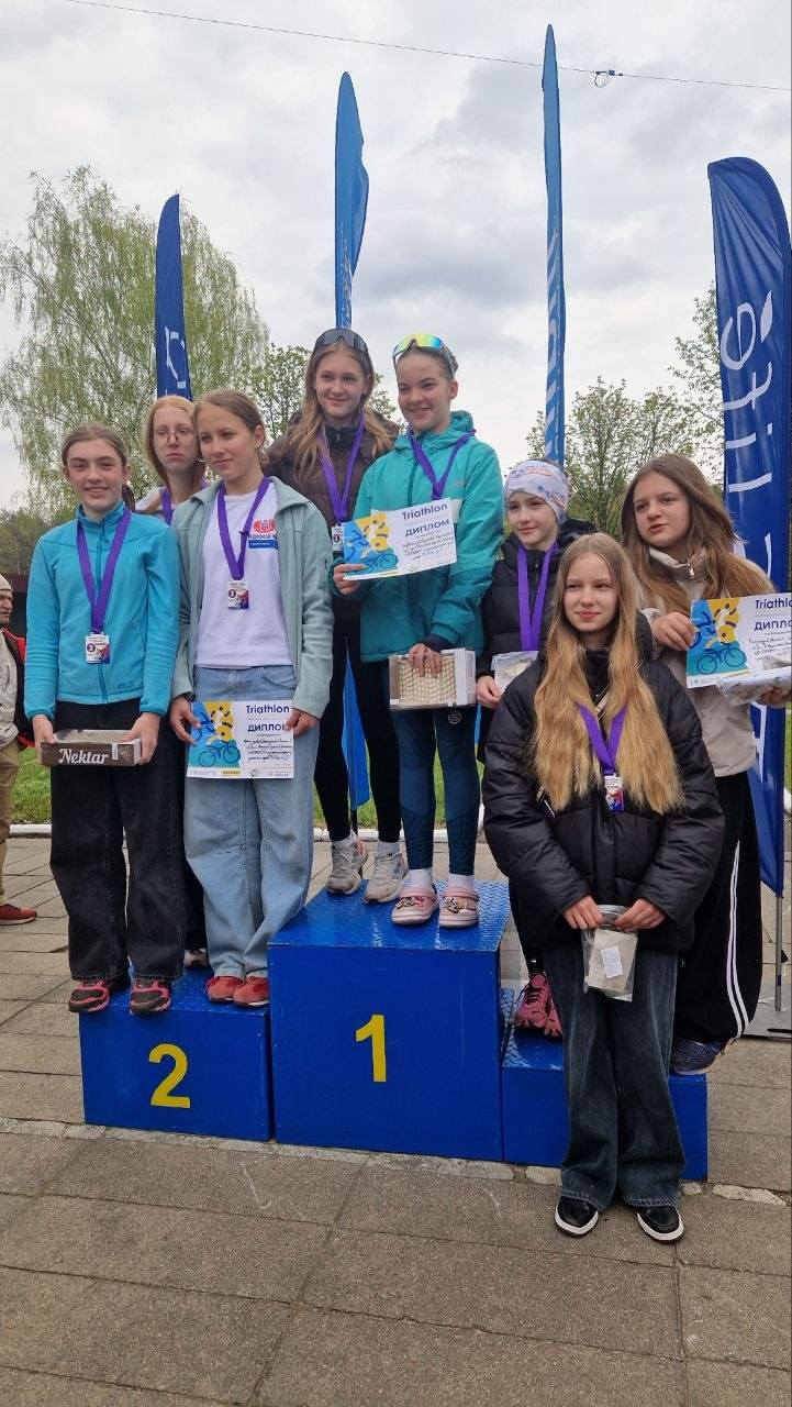 Черкаські спортсмени отримали медалі чемпіонату України з триатлону