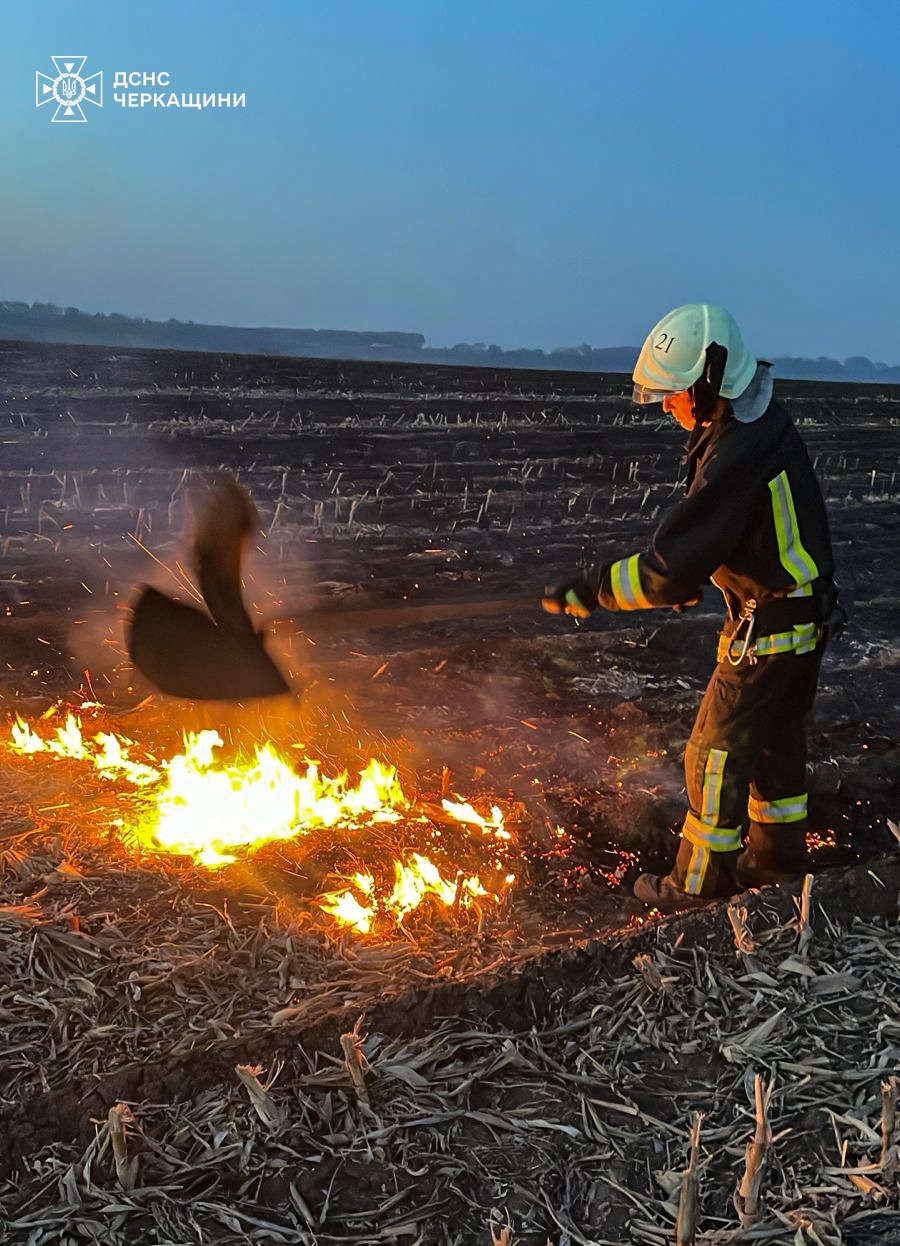 На Черкащині через необережне куріння виникли 14 пожеж