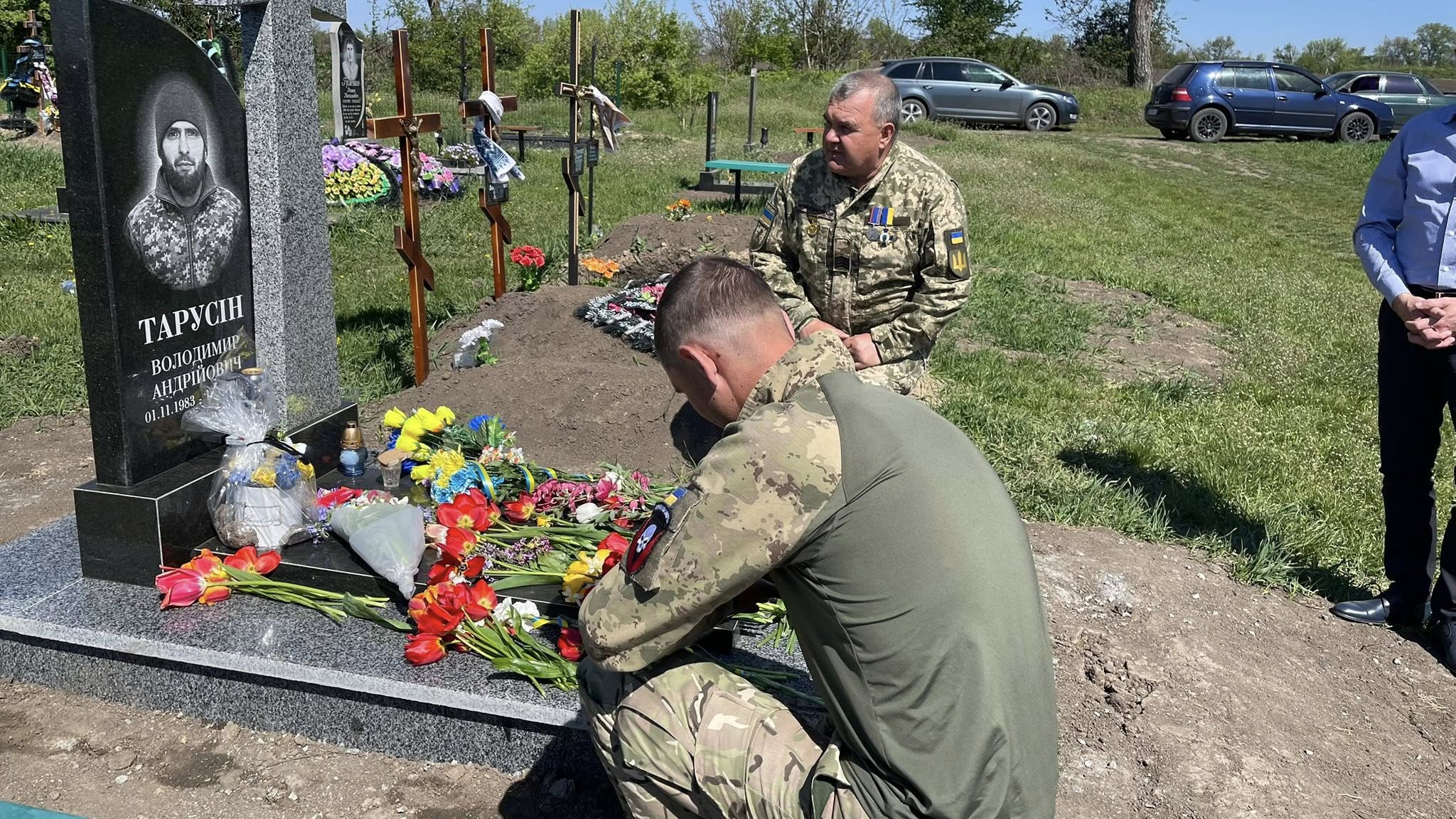 Освятили пам’ятники двом військовим на Черкащині