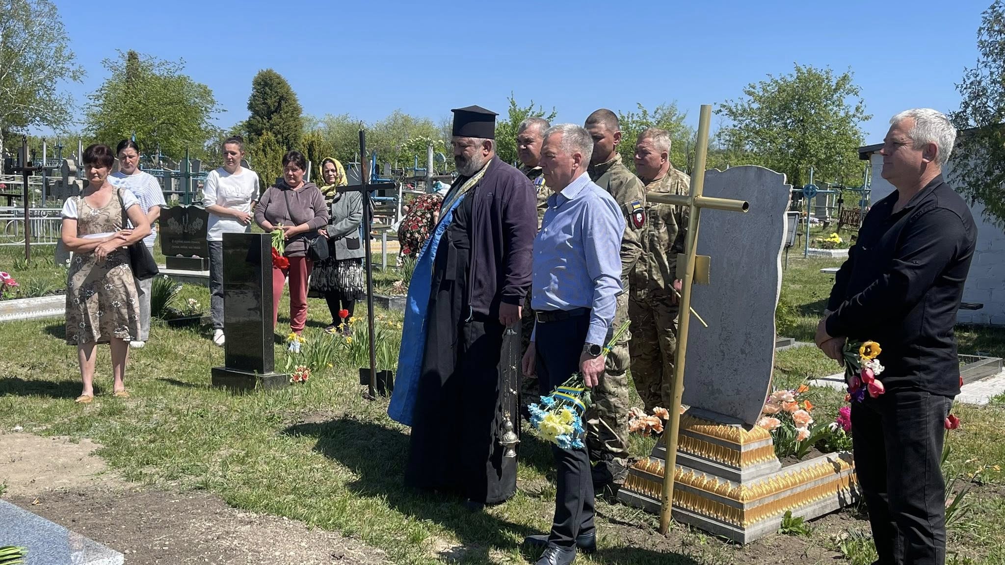 Освятили пам’ятники двом військовим на Черкащині - фото 3