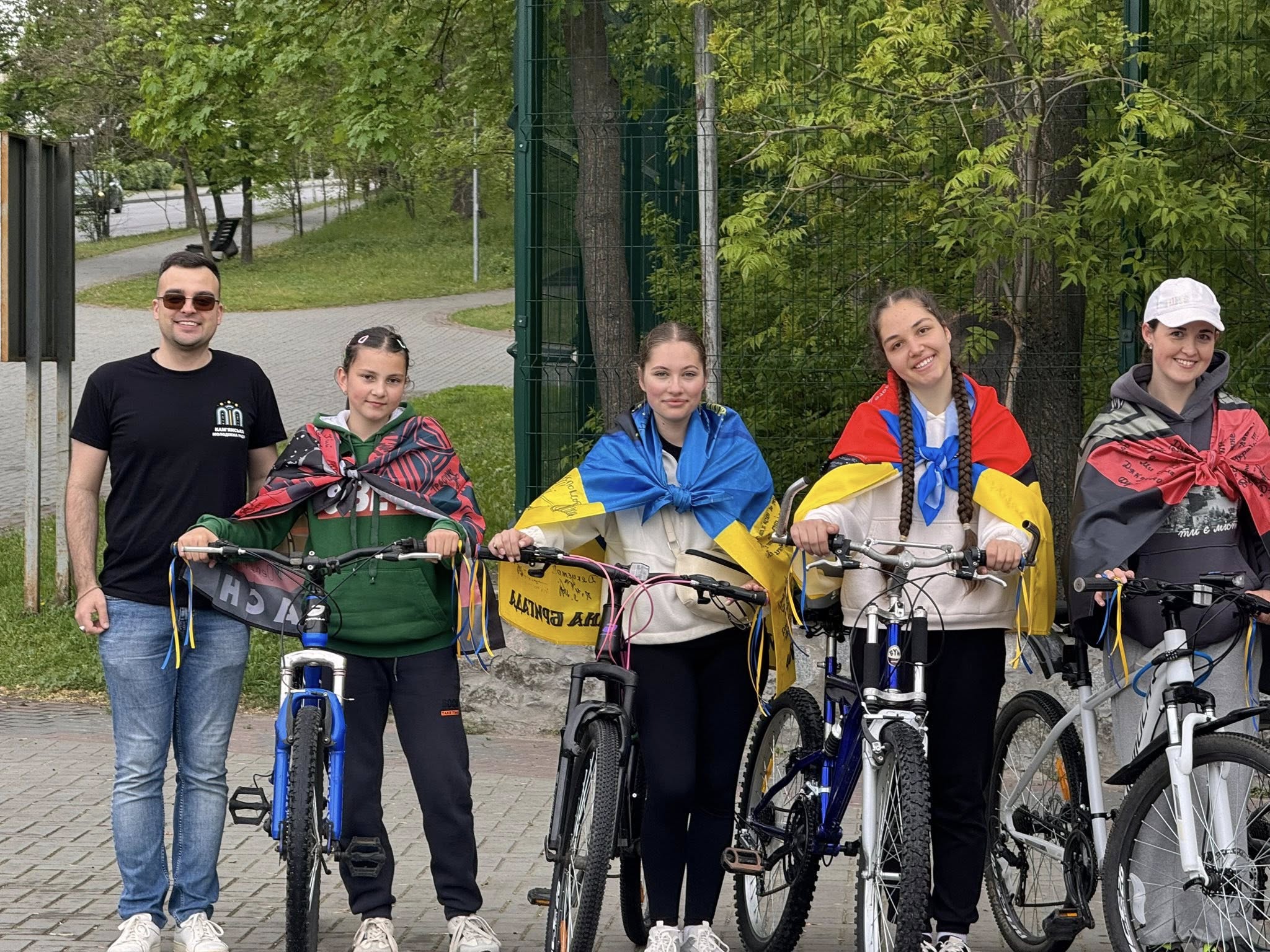 Велопробіг до Дня Європи відбувся у Кам’янці. Фото