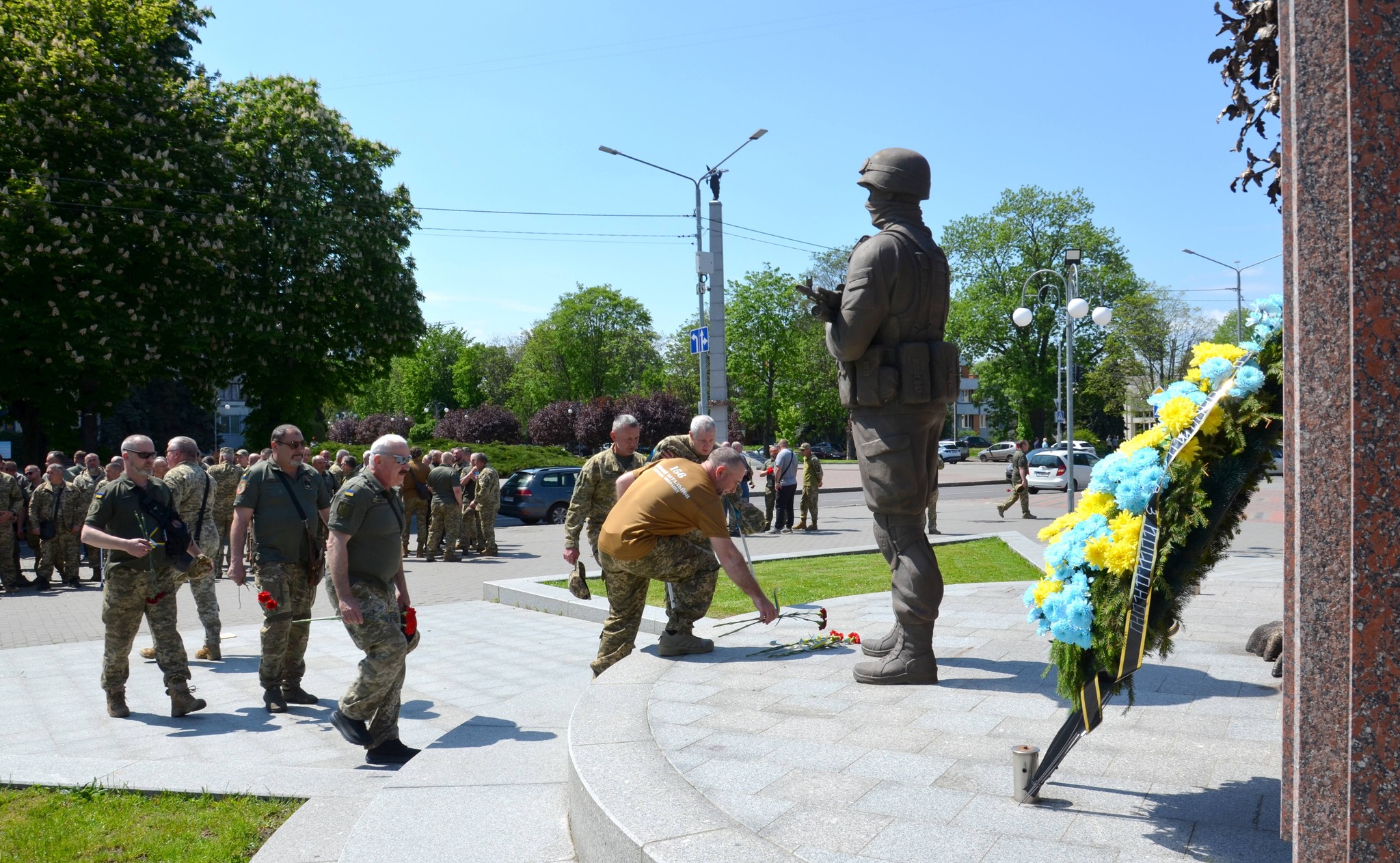 У Черкасах ветерани вшанували побратимів, які тримали Попасну. Фото