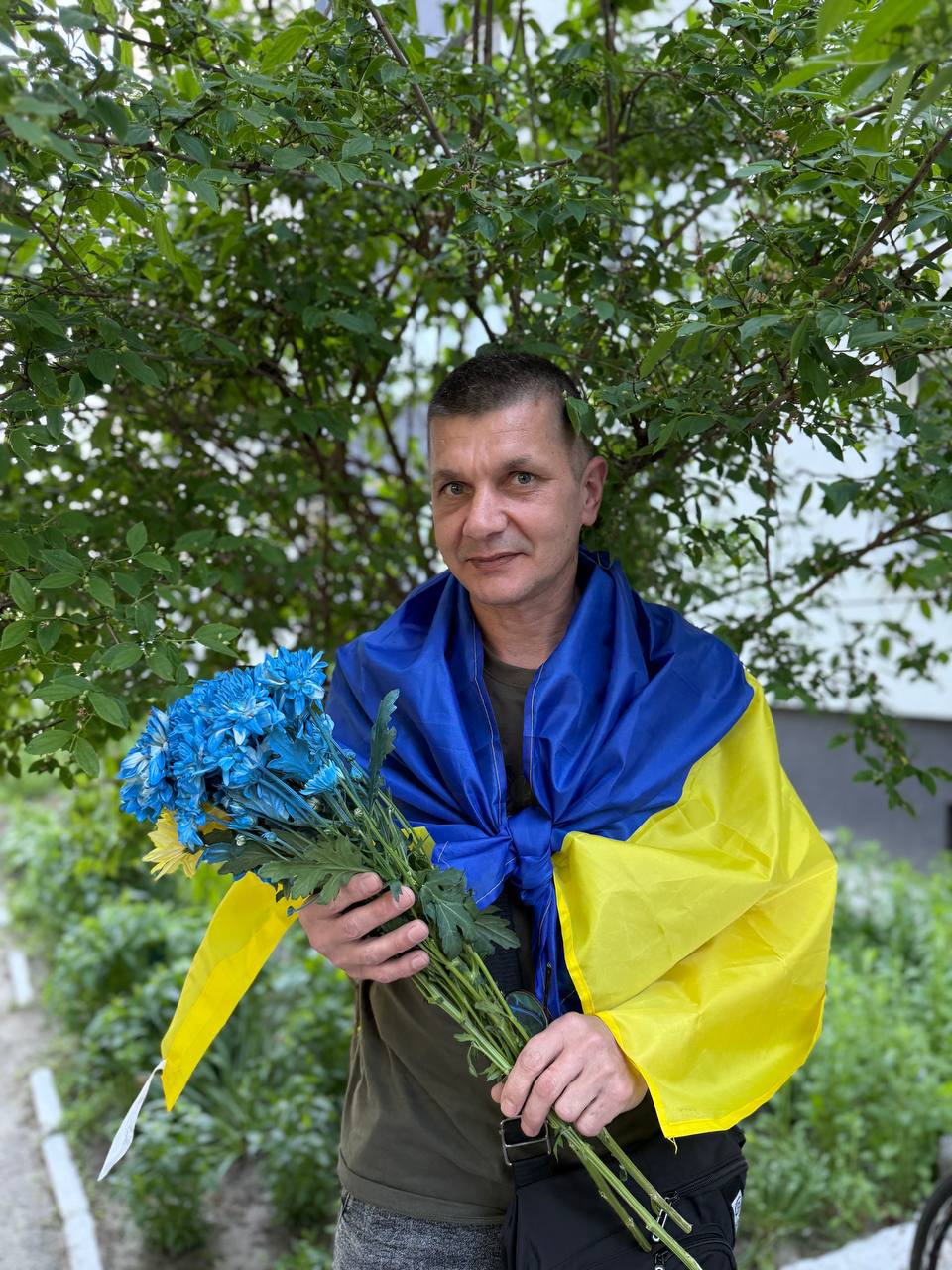 Олег Дейнека з Бучі повернувся додому після російського полону - фото 3