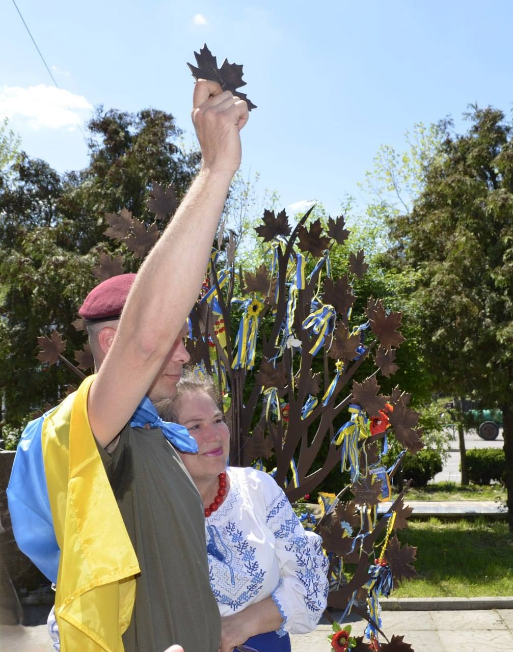 У Звенигородці зустріли військового Івана Литвина, який повернувся з полону