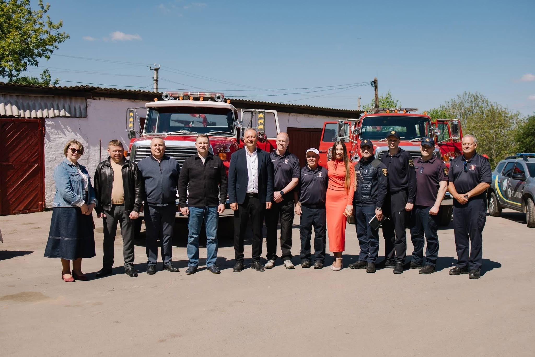 Американський пожежний автомобіль отримала громада на Черкащині - фото 2