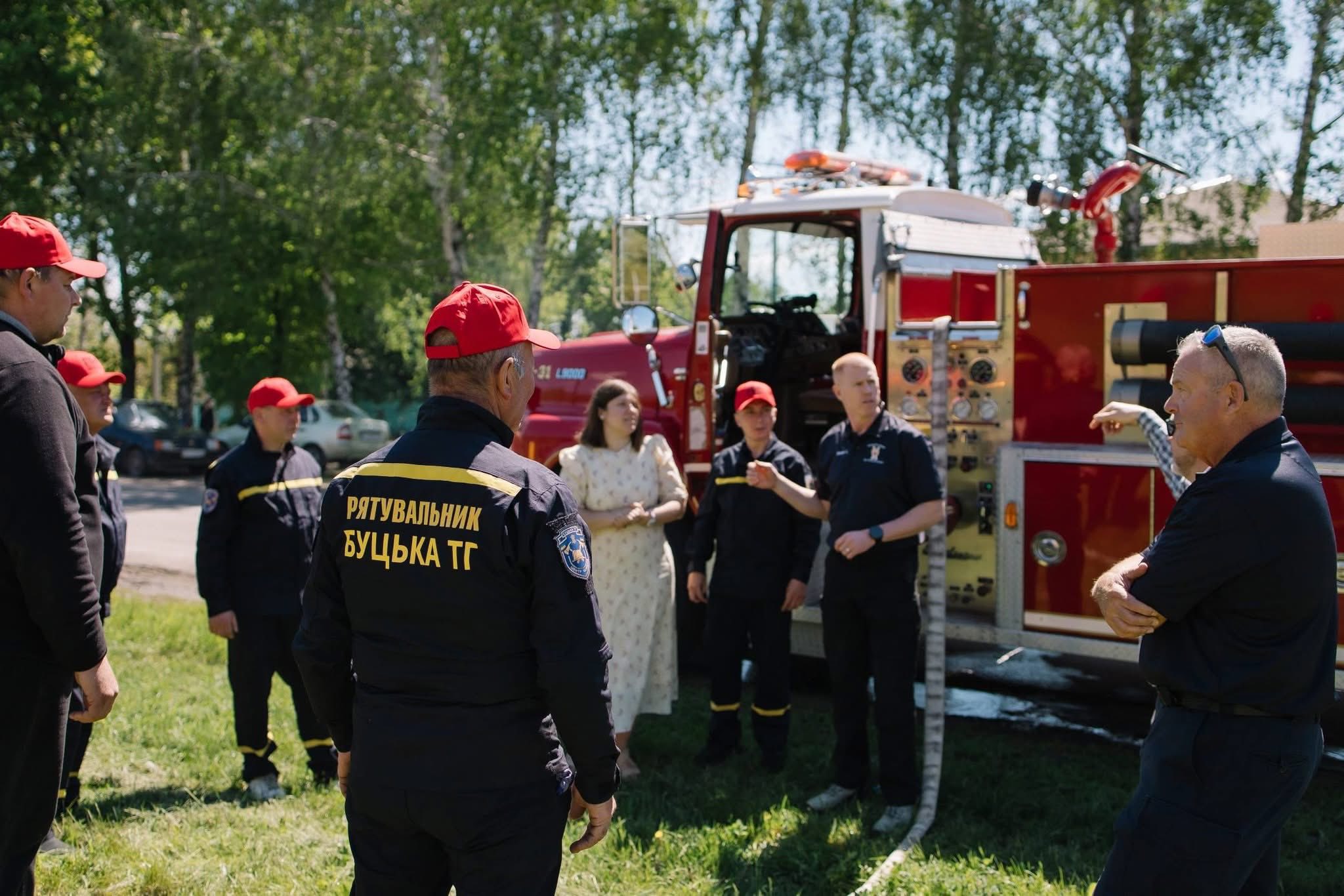 Американський пожежний автомобіль отримала громада на Черкащині - фото 3