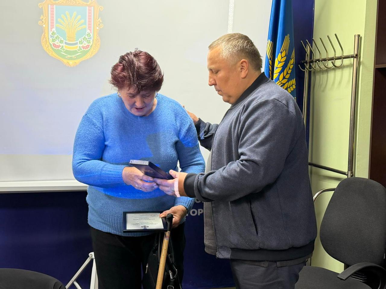 Посмертні нагороди вручили рідним загиблих воїнів з Уманщини