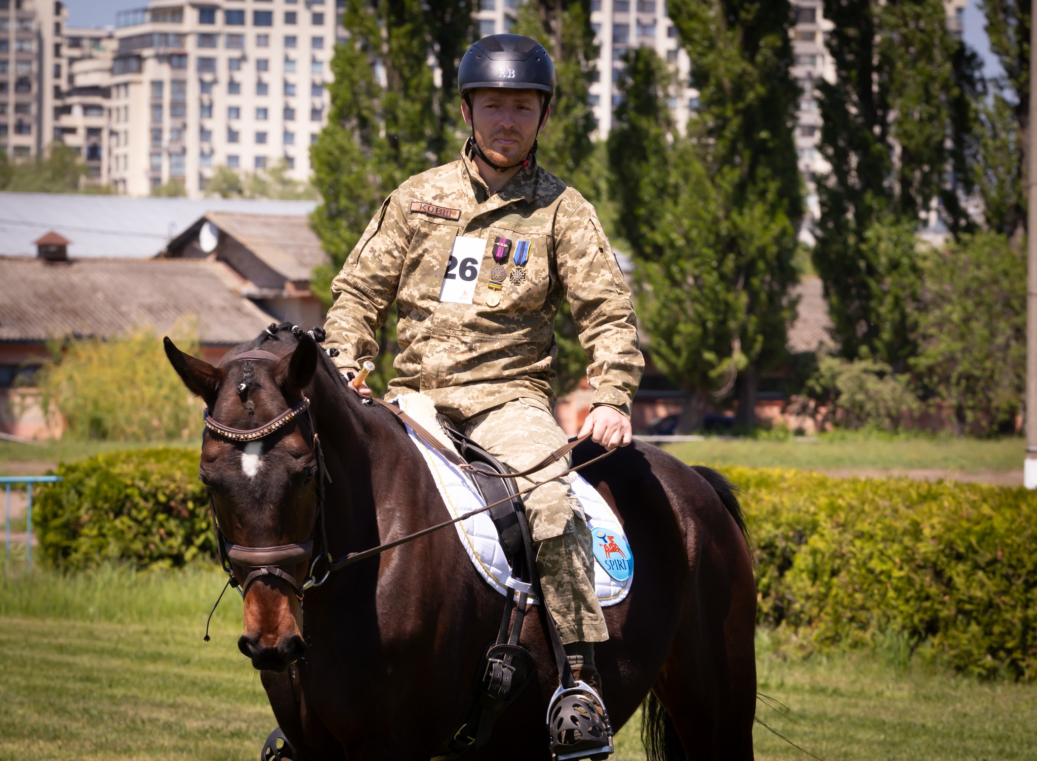 У столиці відбувся чемпіонат з кінного спорту серед людей з ураженнями опорно-рухового апарату