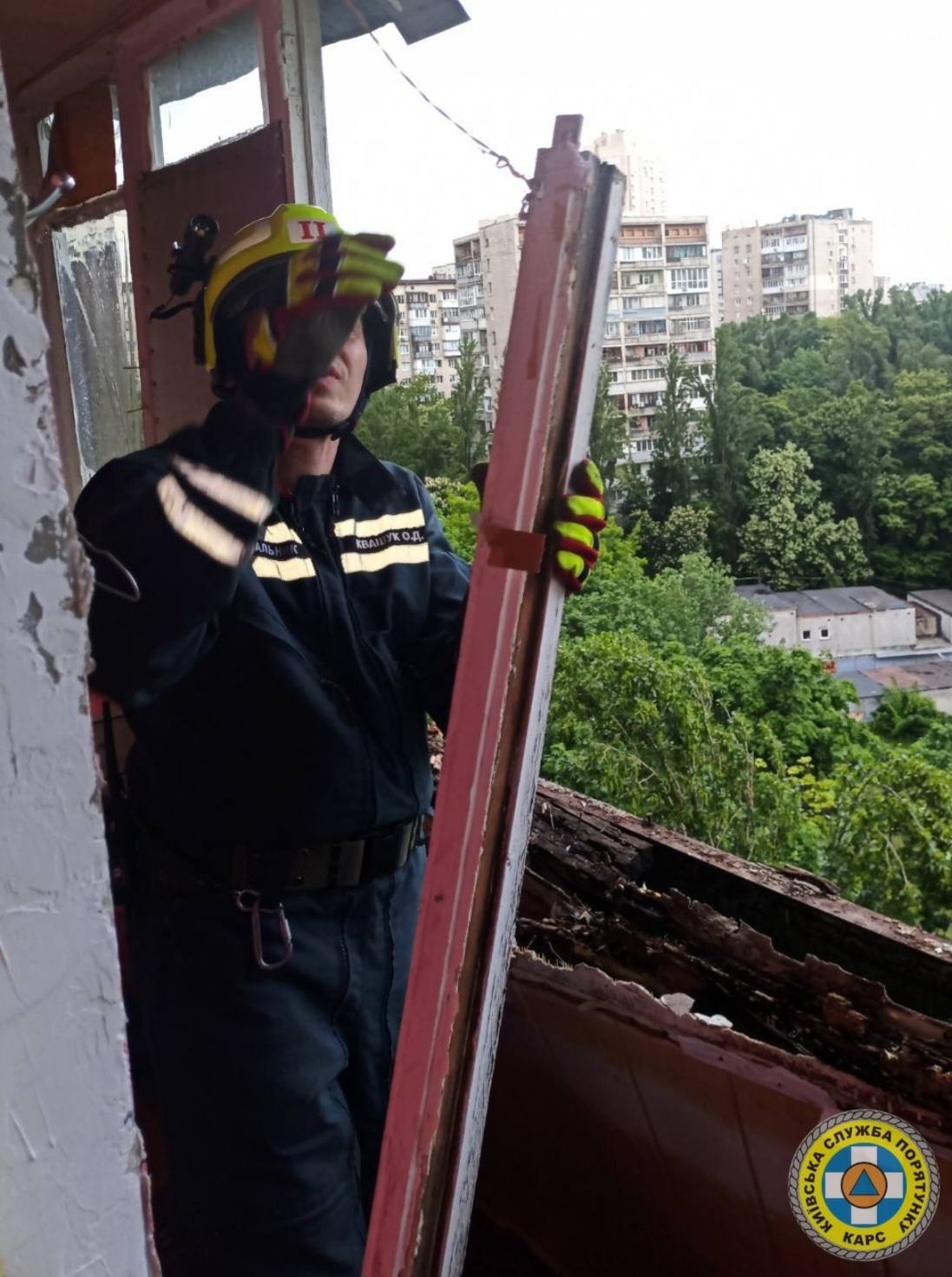 Негода у Києві повалила дерева на машини та лінії електропередач - фото 12
