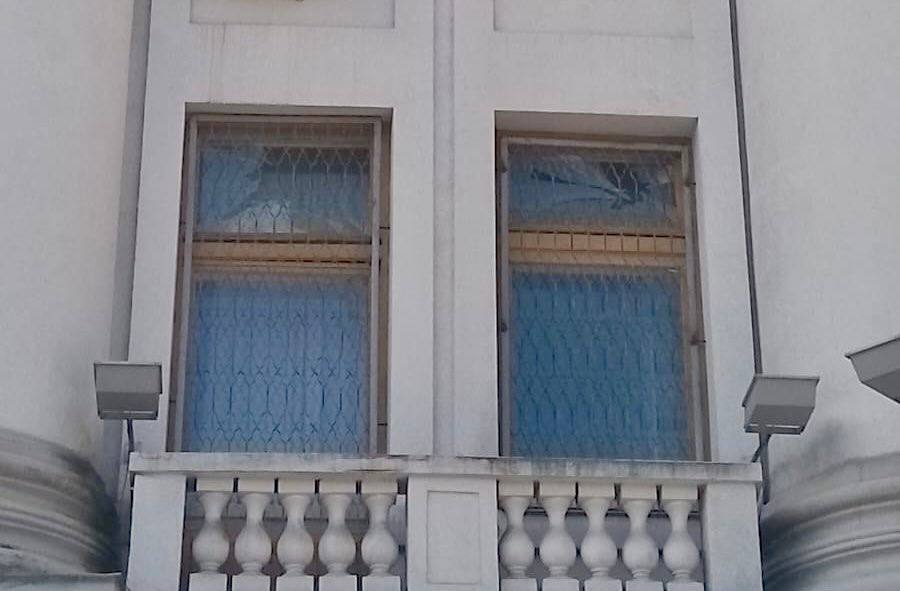 Від рук росіян вперше  з часів Другої Світової постраждала будівля МЗС в Києві