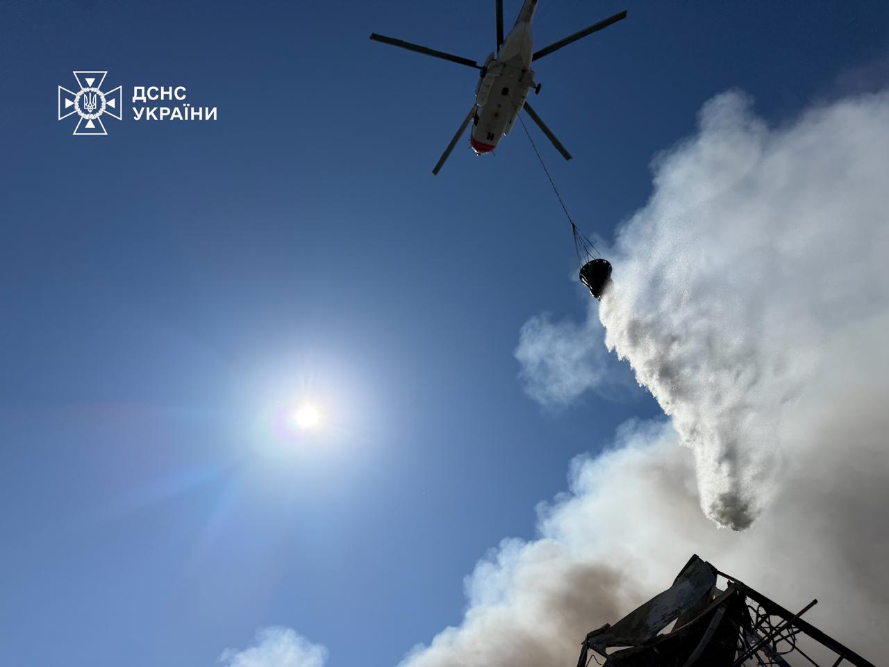 У Київські області після обстрілу ліквідували пожежу на площі 10 000 кв. м - фото 4