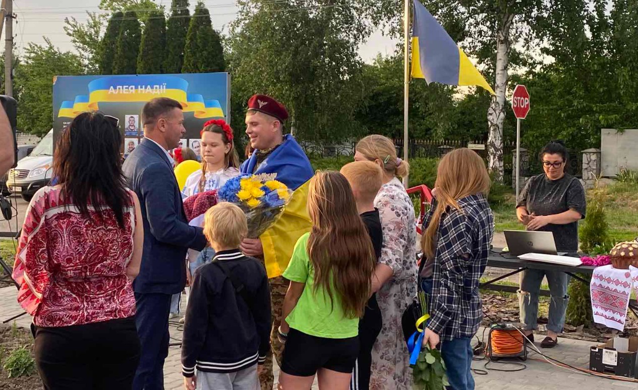 На Черкащині зустріли десантника Руслана Панченка, який повернуся з полону РФ - фото 6