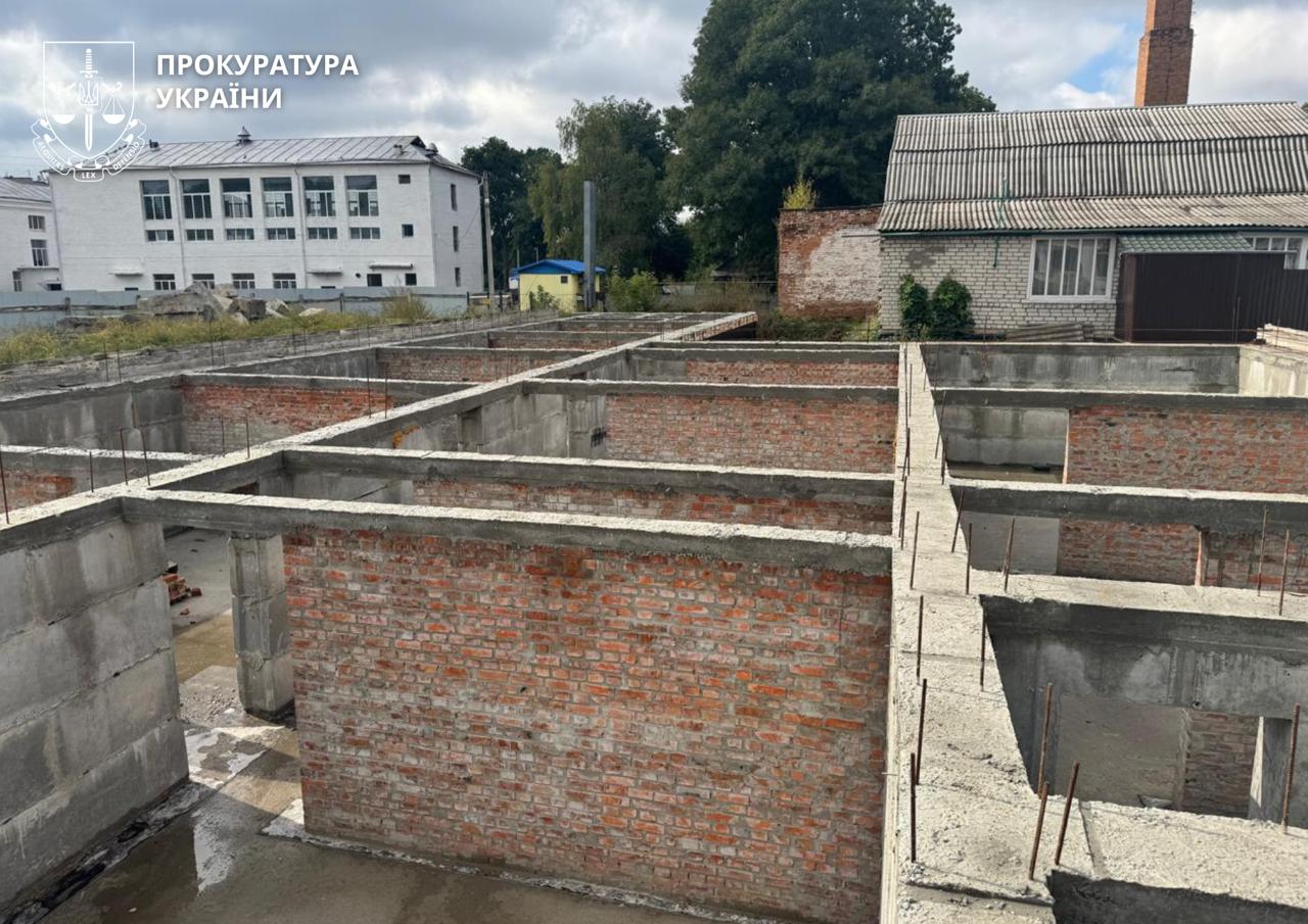 Забудовника недобудованого укриття для школи на Черкащині хочуть оштрафувати на понад 4 мільйона гривень