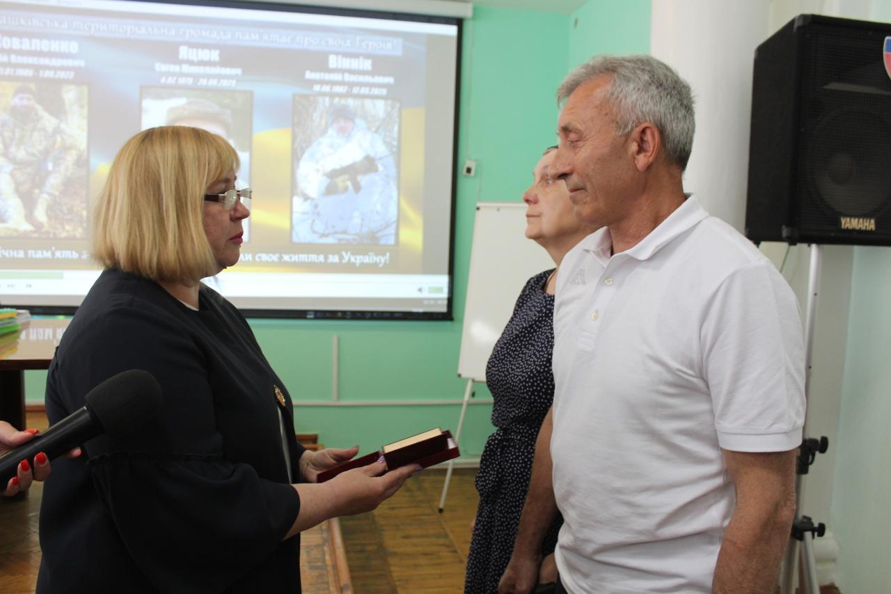 Двох захисників із Жашківської громади посмертно нагородили орденами «За мужність» III ступеня