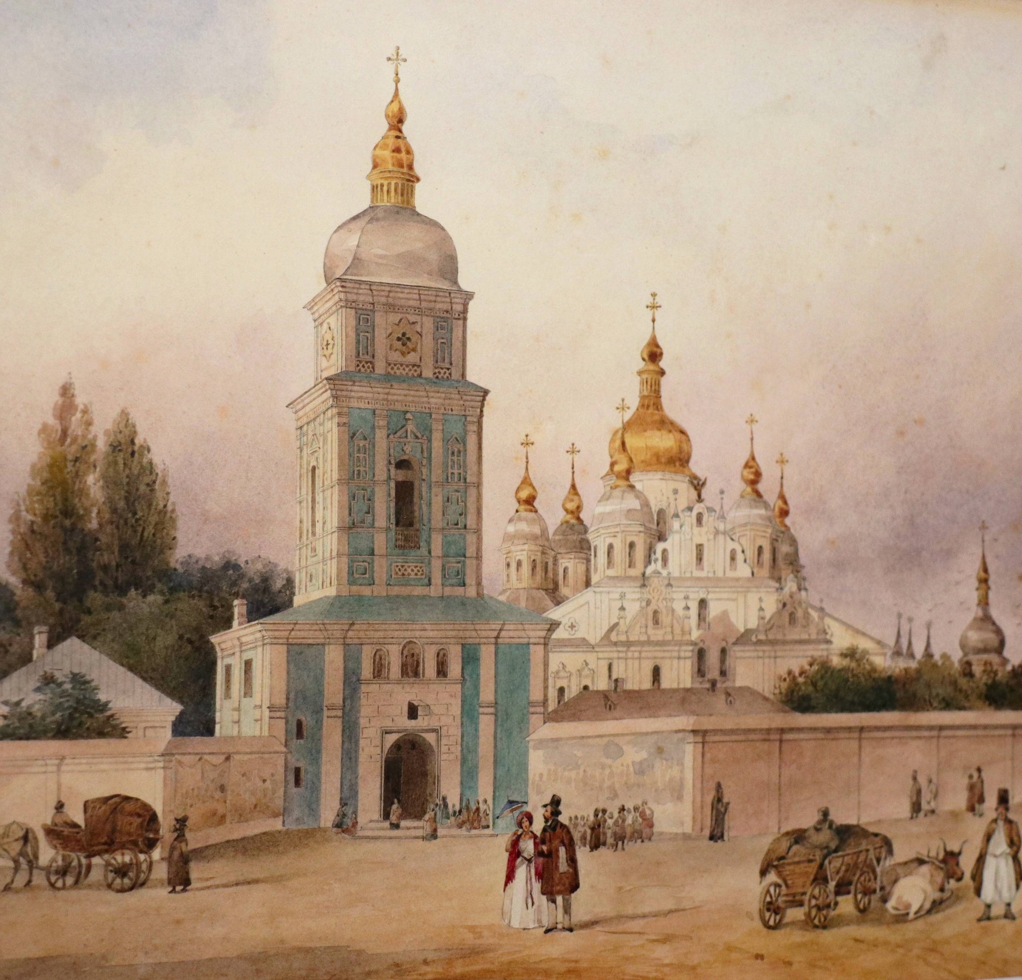 У Києві вперше показали віднайдену картину Тараса Шевченка, яку вважали втраченою