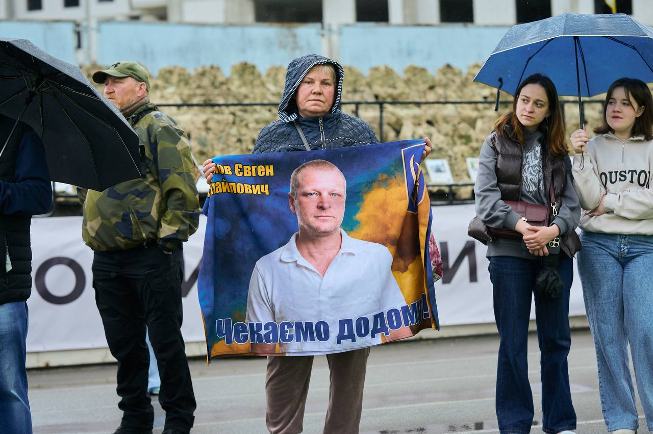 У Бучі провели «Матч очікування» на підтримку родин військовополонених і зниклих безвісти - фото 2