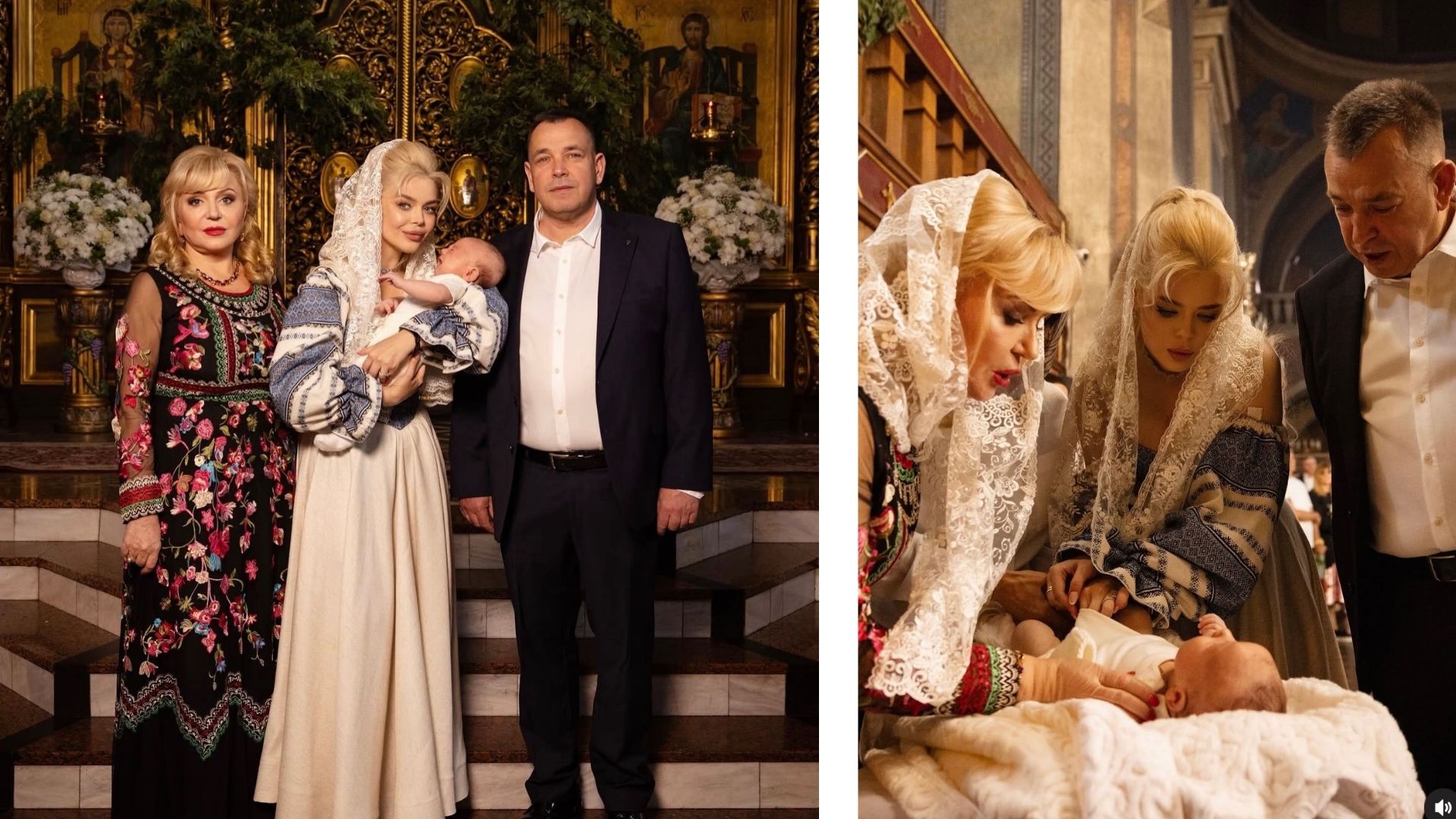 Ірина Білик стала хрещеною мамою сина Аліни Гросу