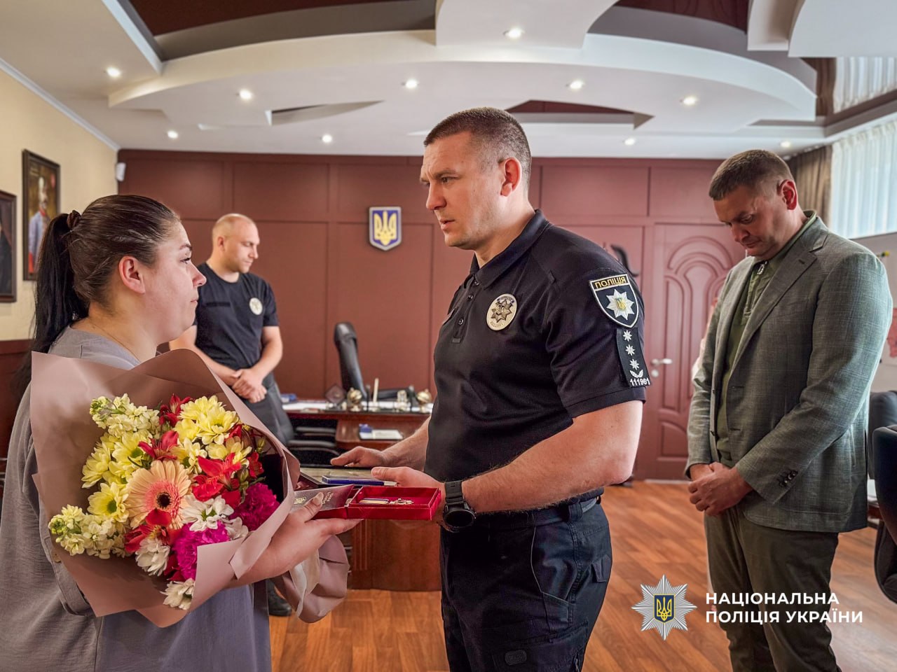 Посмертні нагороди вручили сім’ї бійця батальйону спеціальних операцій «Еней» з Черкащини