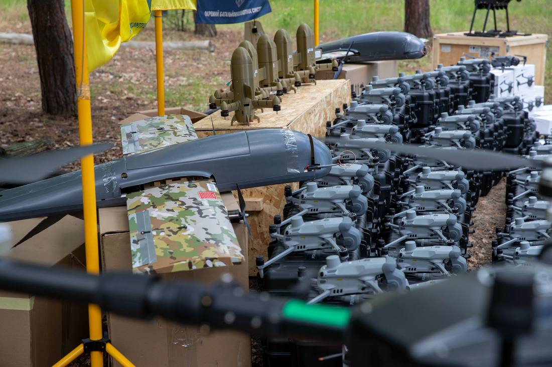 Київ передав військовим ще понад 1 600 дронів