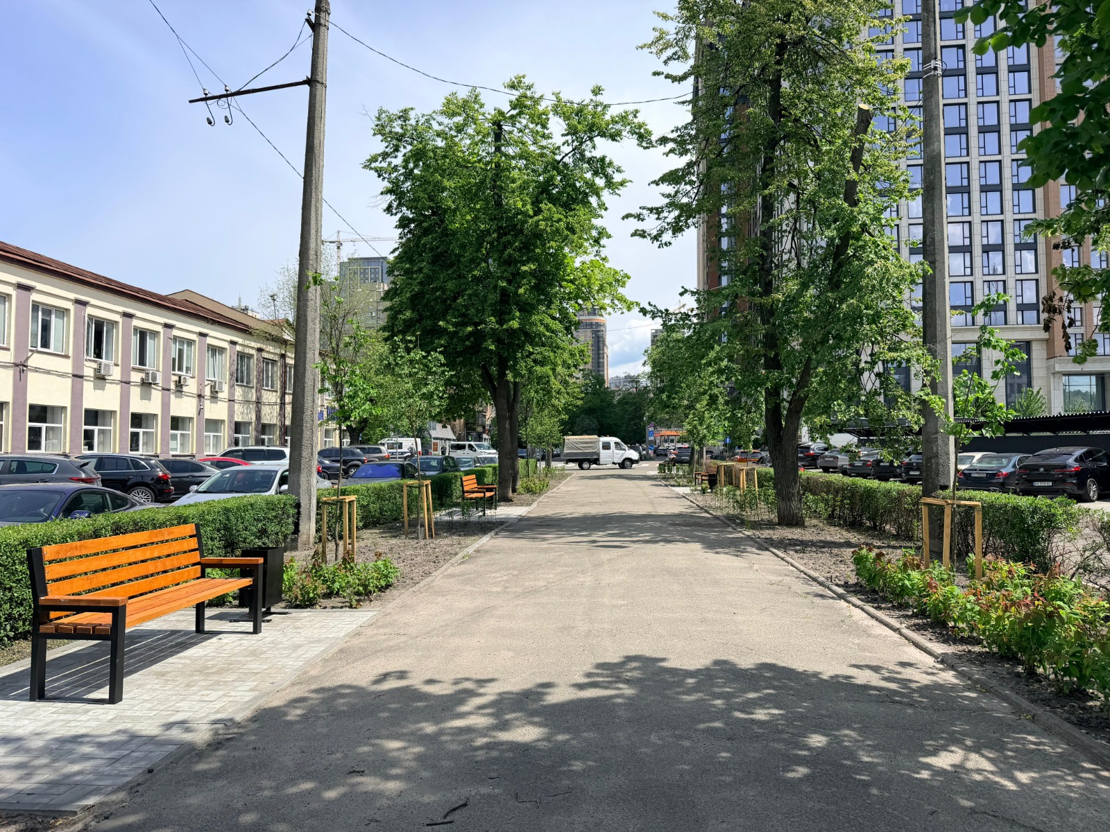 У Києві від початку року облаштували шість нових «кишенькових скверів»