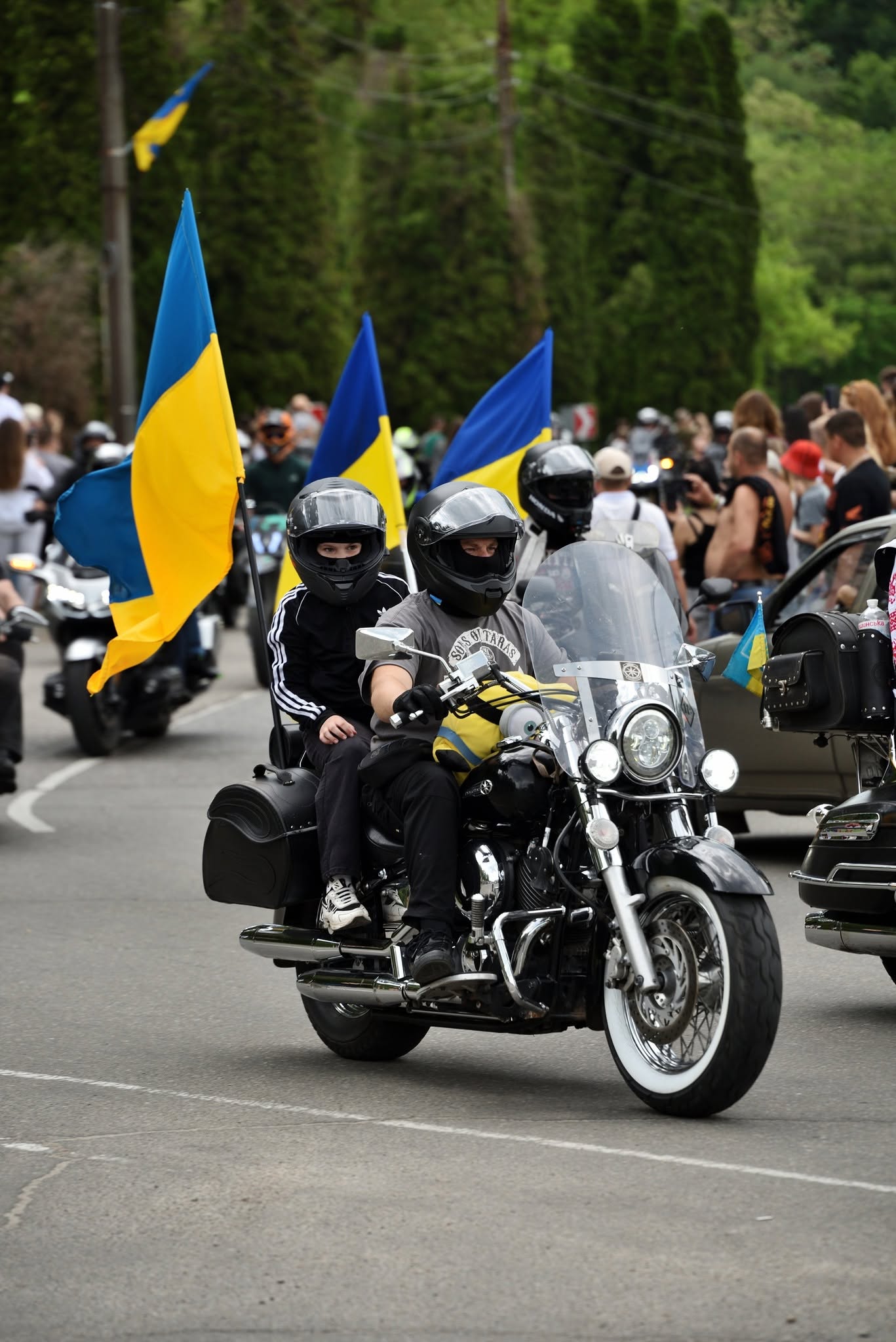 Сотні байкерів приїхали до Чернечої гори у Каневі. Фото - фото 3