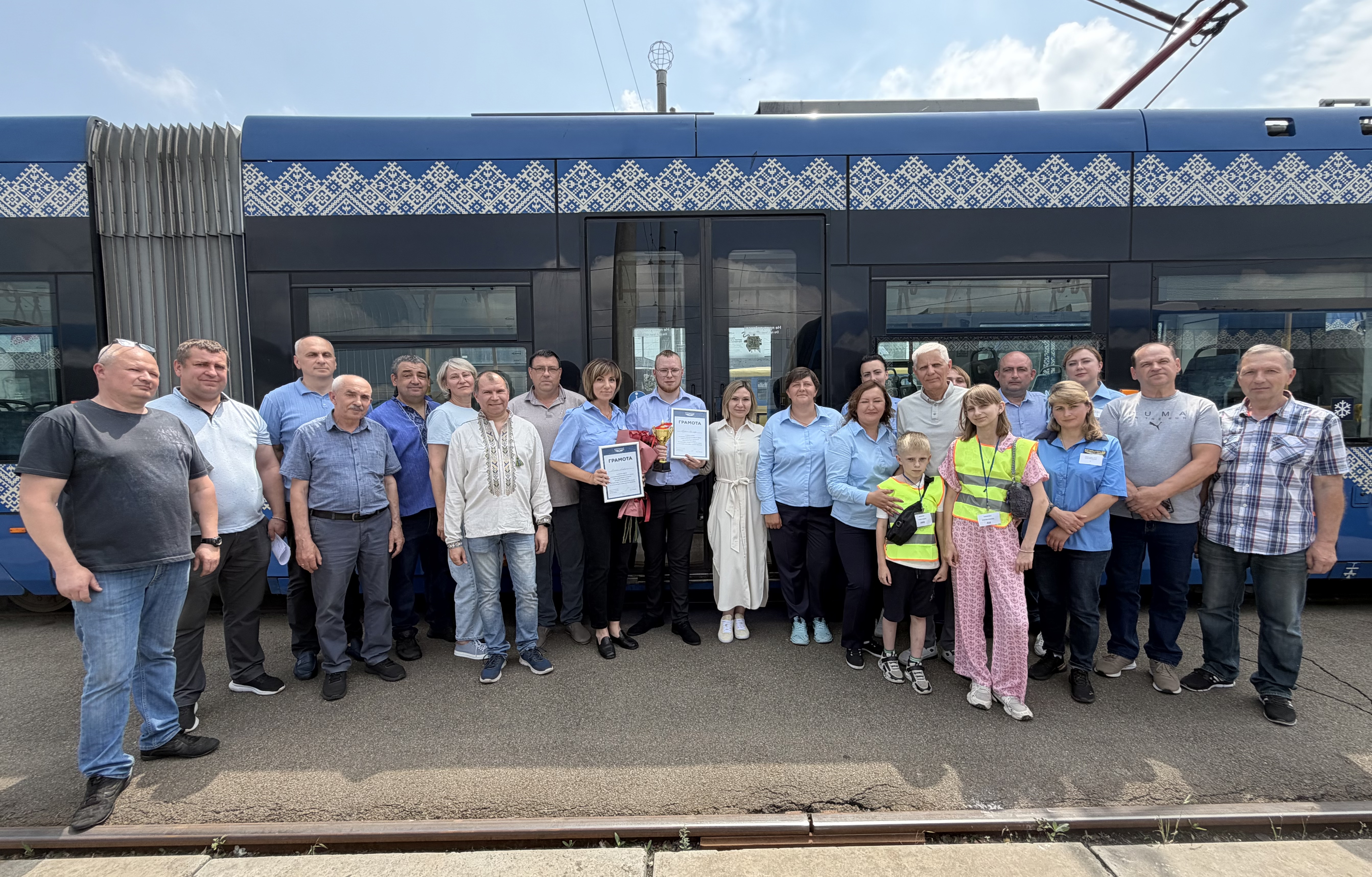 У Києві визначили команду, яка представить столицю на Чемпіонаті Європи з водіння трамваїв