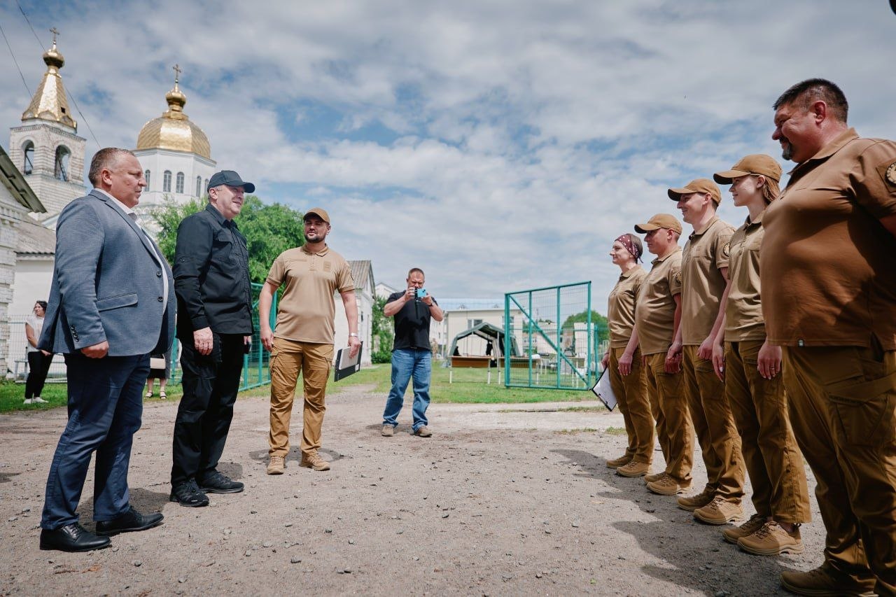 Центр підготовки громадян до нацспротиву відкрили в Умані - фото 3