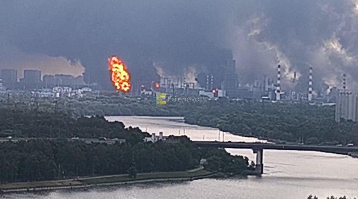 Московський НПЗ вдруге за тиждень зазнав ураження