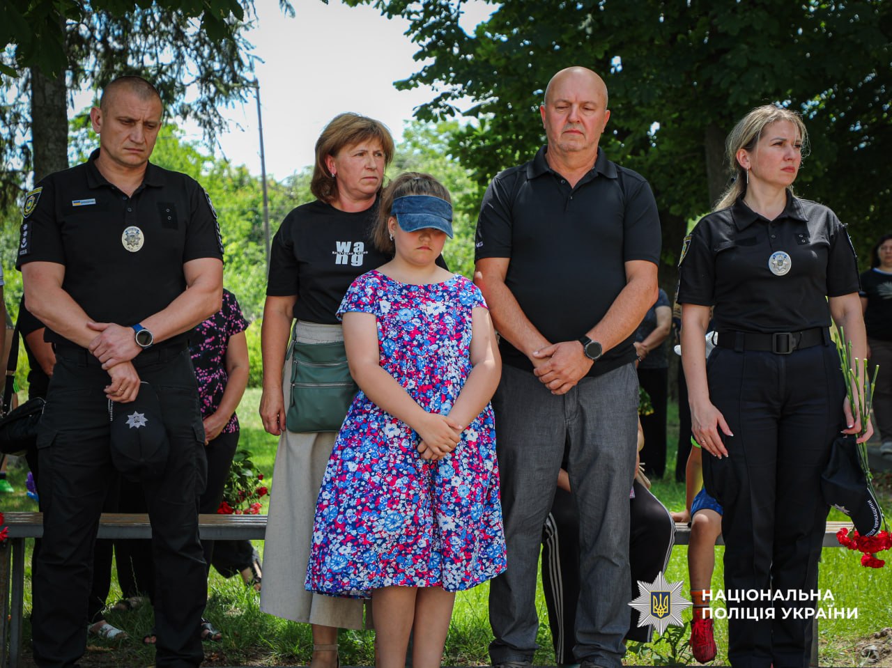 На Черкащині відкрили меморіальну дошку поліцейському Євгенію Крамаренку