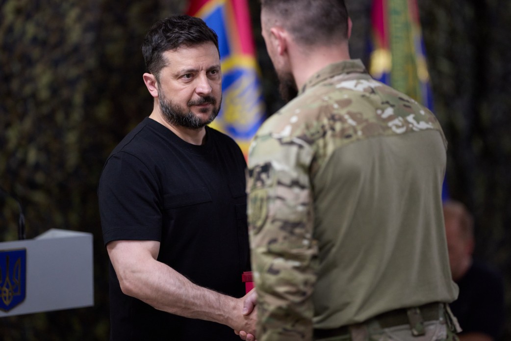 Зеленський відзначив воїнів Центру спеціальних операцій «Альфа» СБУ