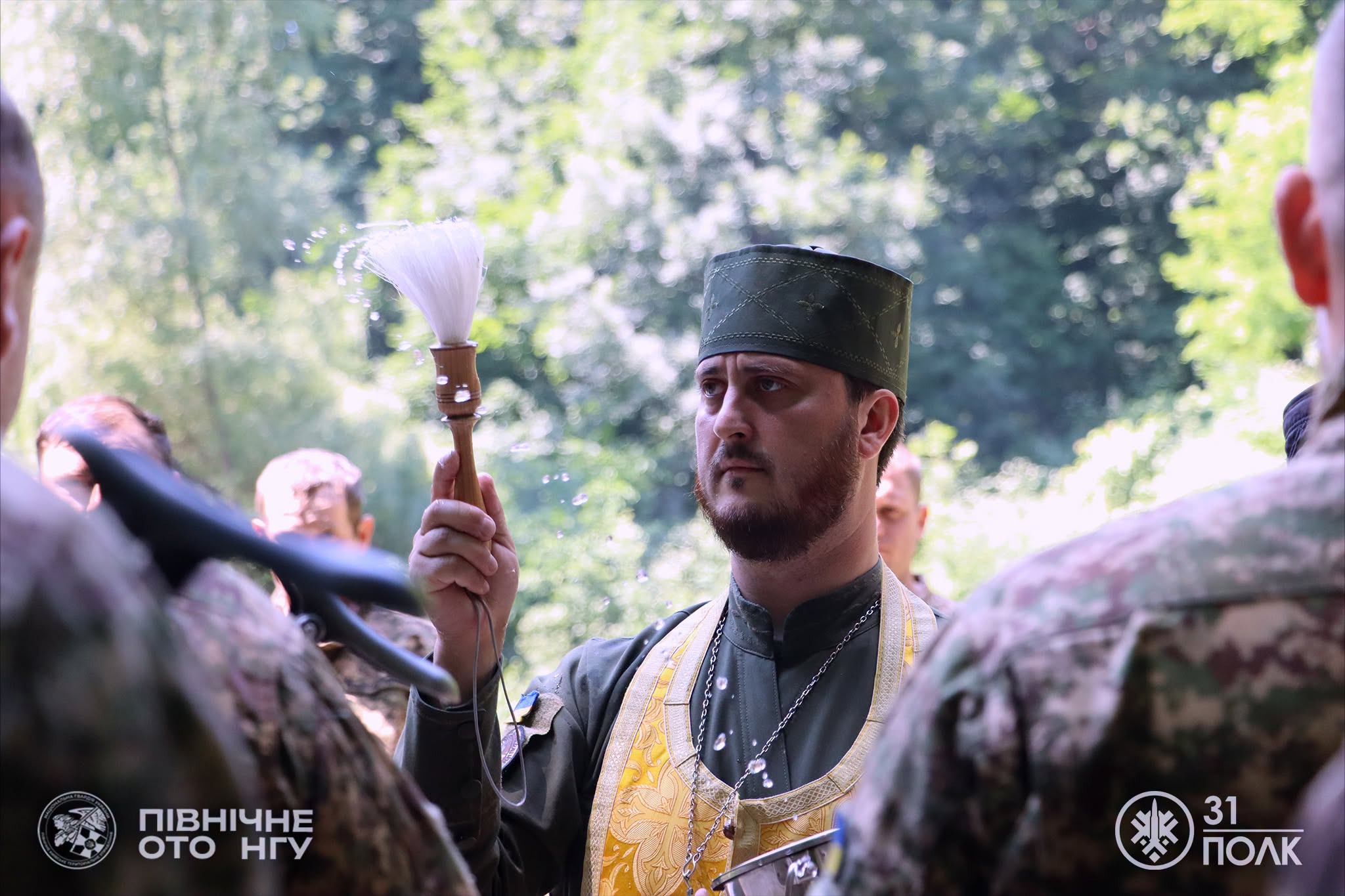 У Холодному Яру військові склали присягу на вірність українському народу. Фото - фото 3