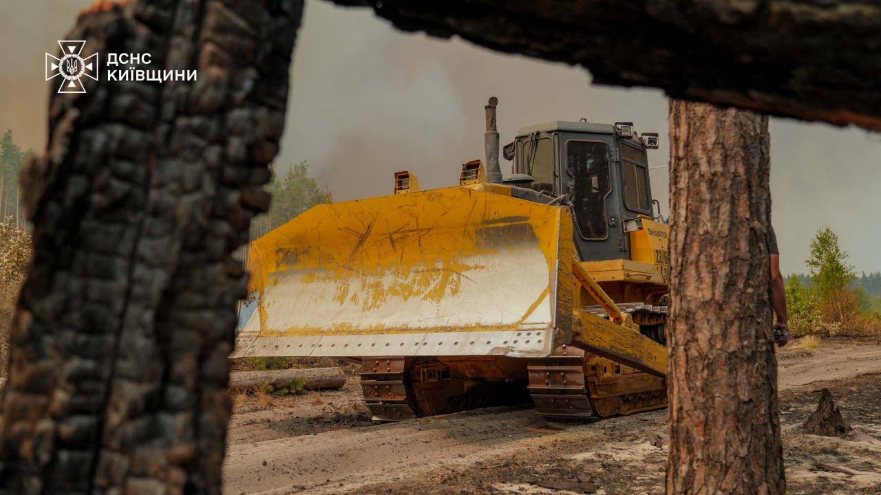 У Чорнобильській зоні загасили пожежу на 130 гектарах: боротьба з вогнем триває - фото 7