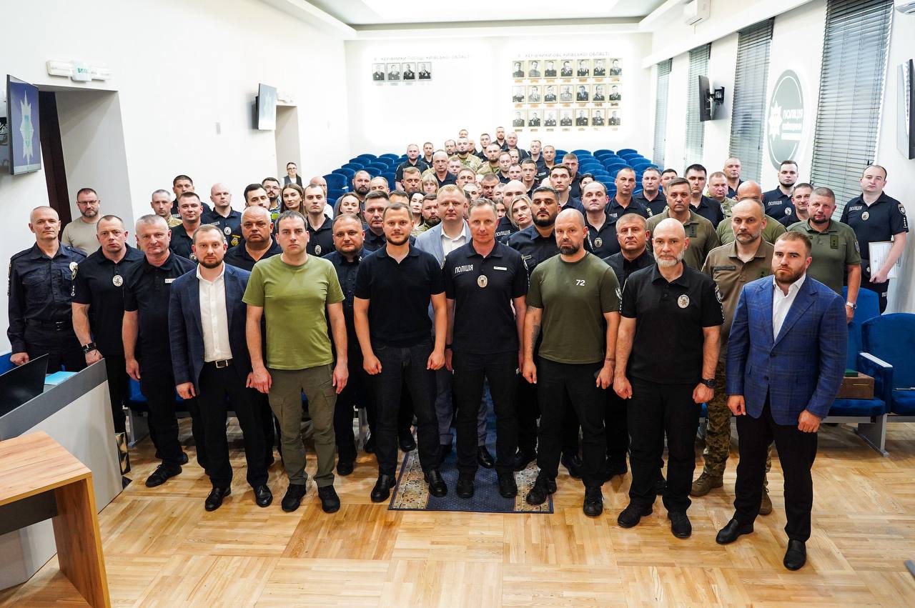 На Київщині відзначили поліцейських з нагоди 11-ї річниці Нацполіції України - фото 6