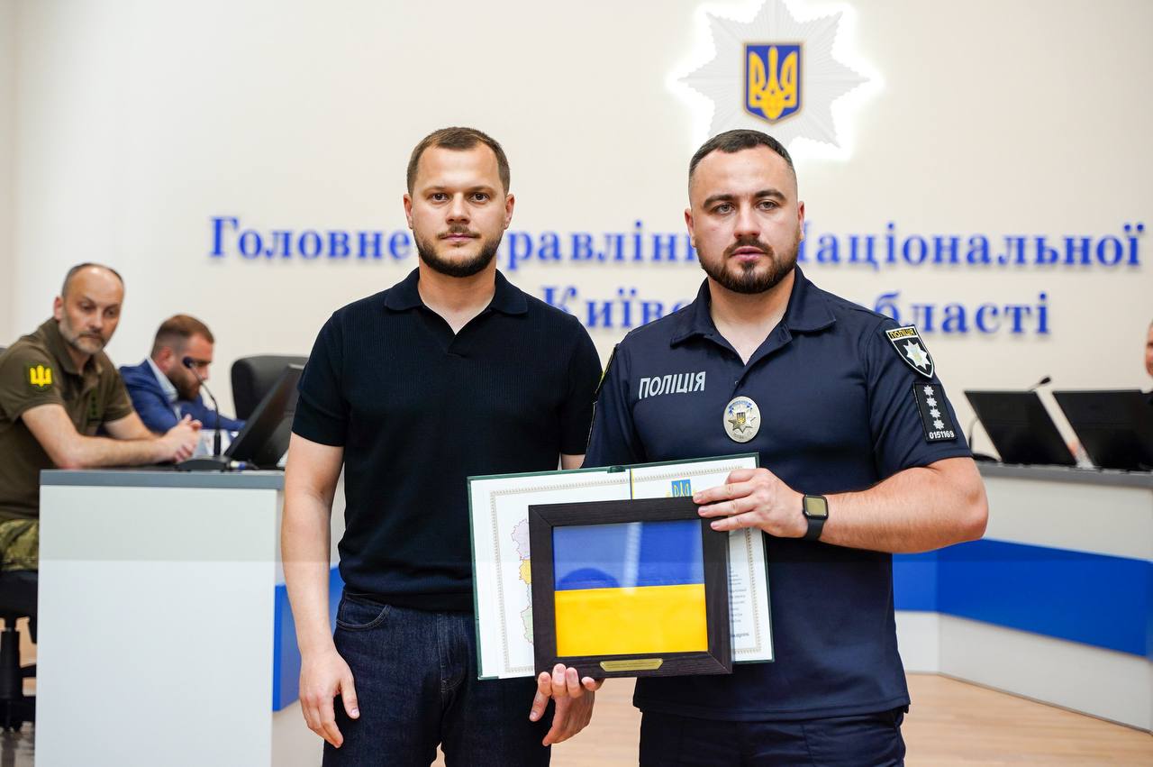 На Київщині відзначили поліцейських з нагоди 11-ї річниці Нацполіції України - фото 2