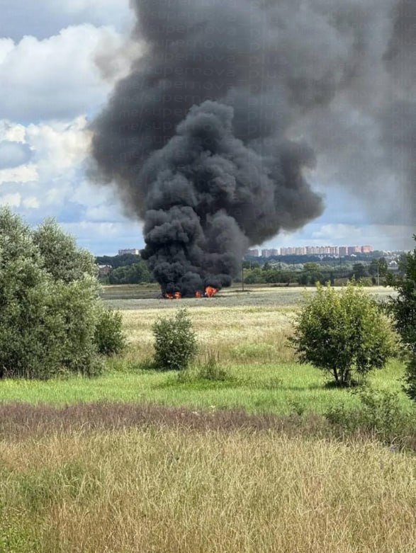 У Підмосков'ї розбився найсучасніший військовий літак росіян Су-57