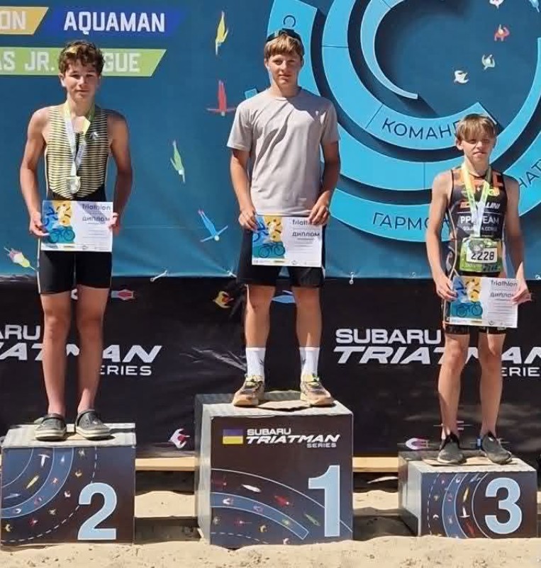 Спортсмени з Черкас здобули нагороди на чемпіонаті України з триатлону та акватлону