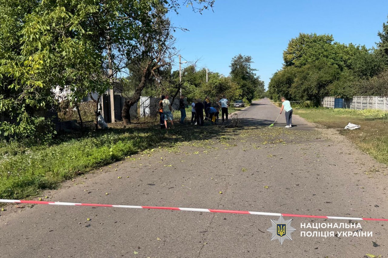 Поліція документує наслідки ворожих обстрілів на Уманщині та Золотоніщині