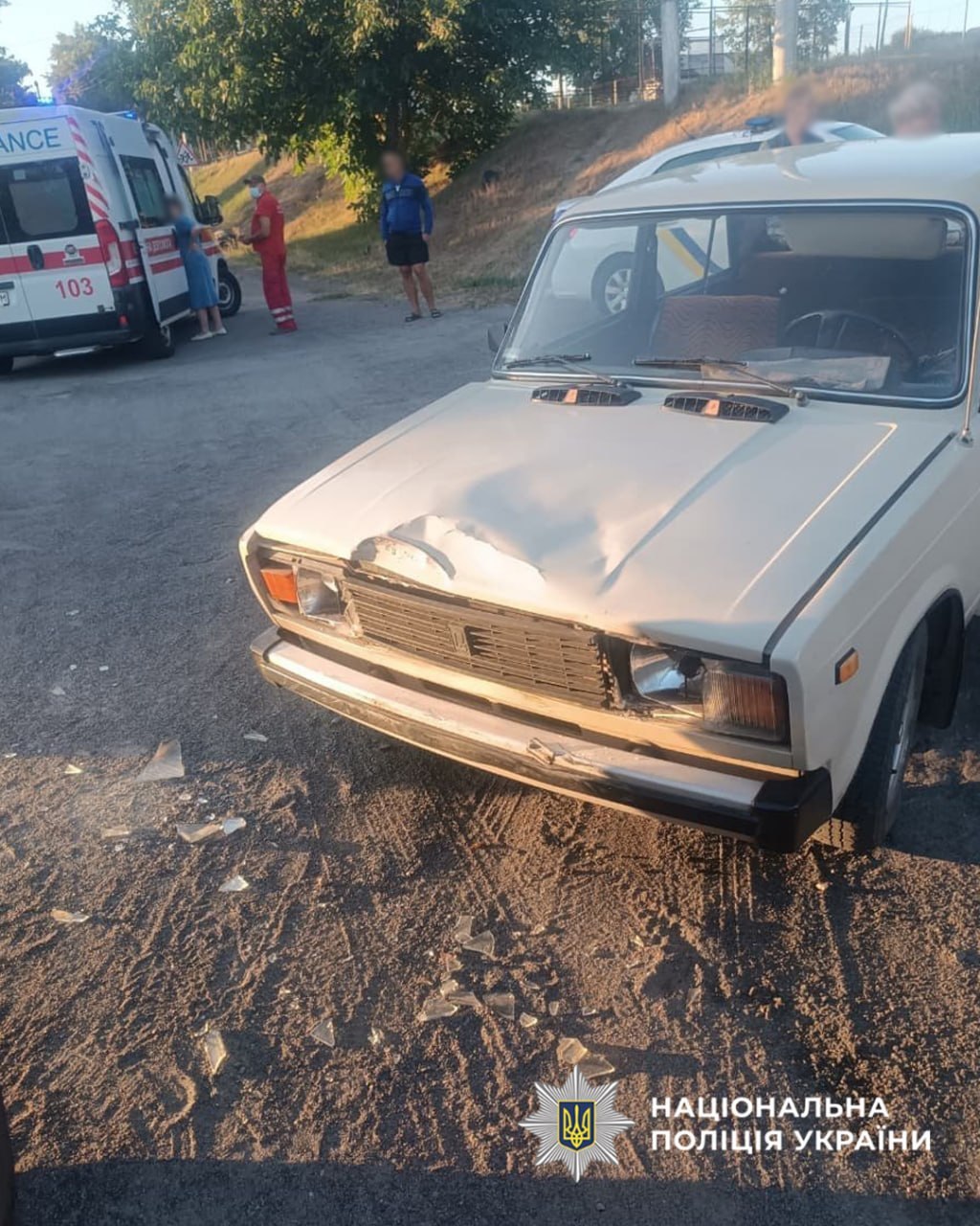 Водій мопеда і його пасажирка травмувалися в ДТП на Черкащині