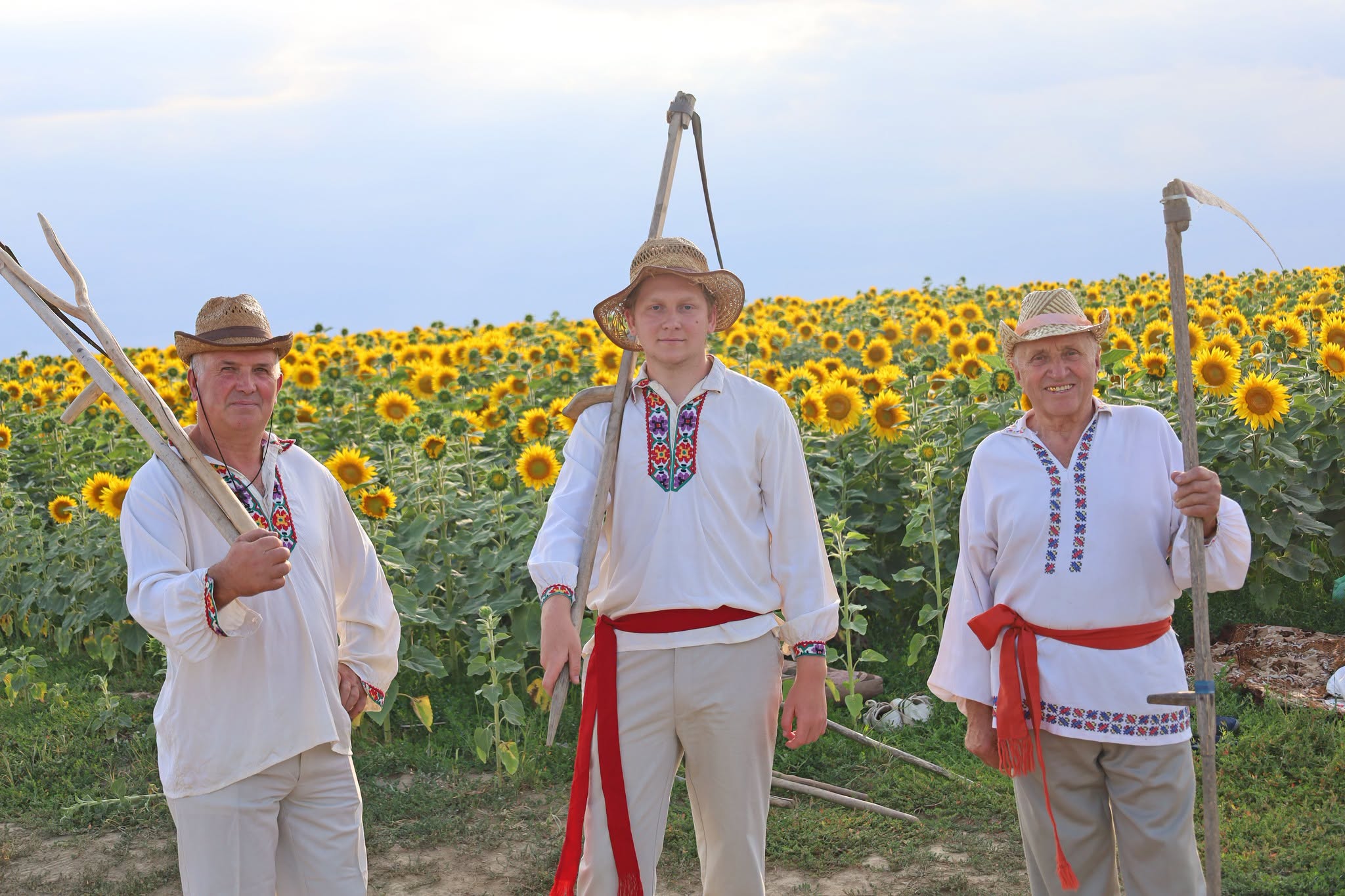 Народні пісні й стародавні звичаї: обряд зажинок відбувся в селах Вінниччини - фото 21