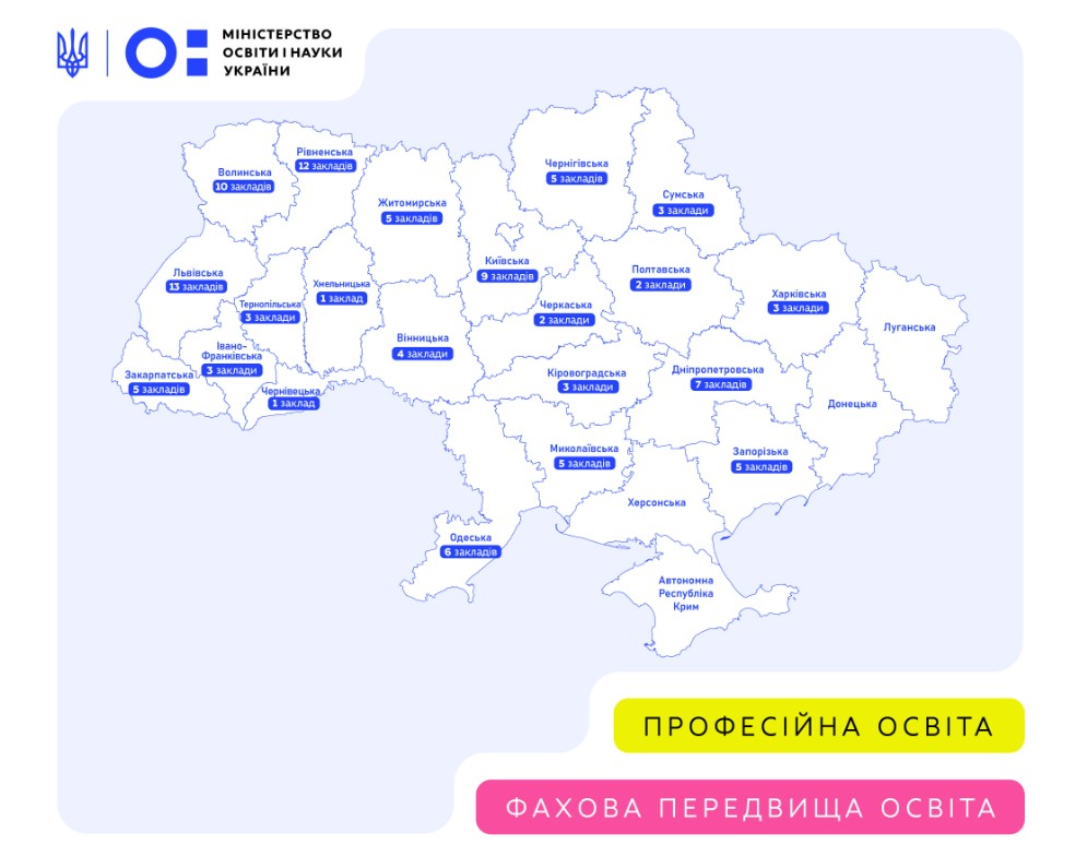 Два коледжі Черкащини отримають фінансування на оновлення майстерень, лабораторій і кабінетів