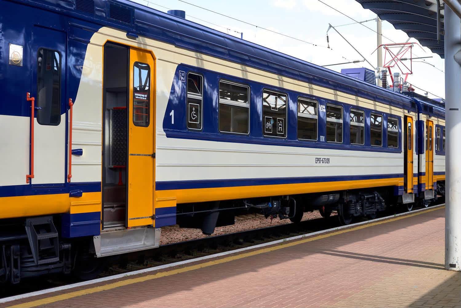 Укрзалізниця запустила нові регіональні електропоїзди між Київщиною та Житомирщиною